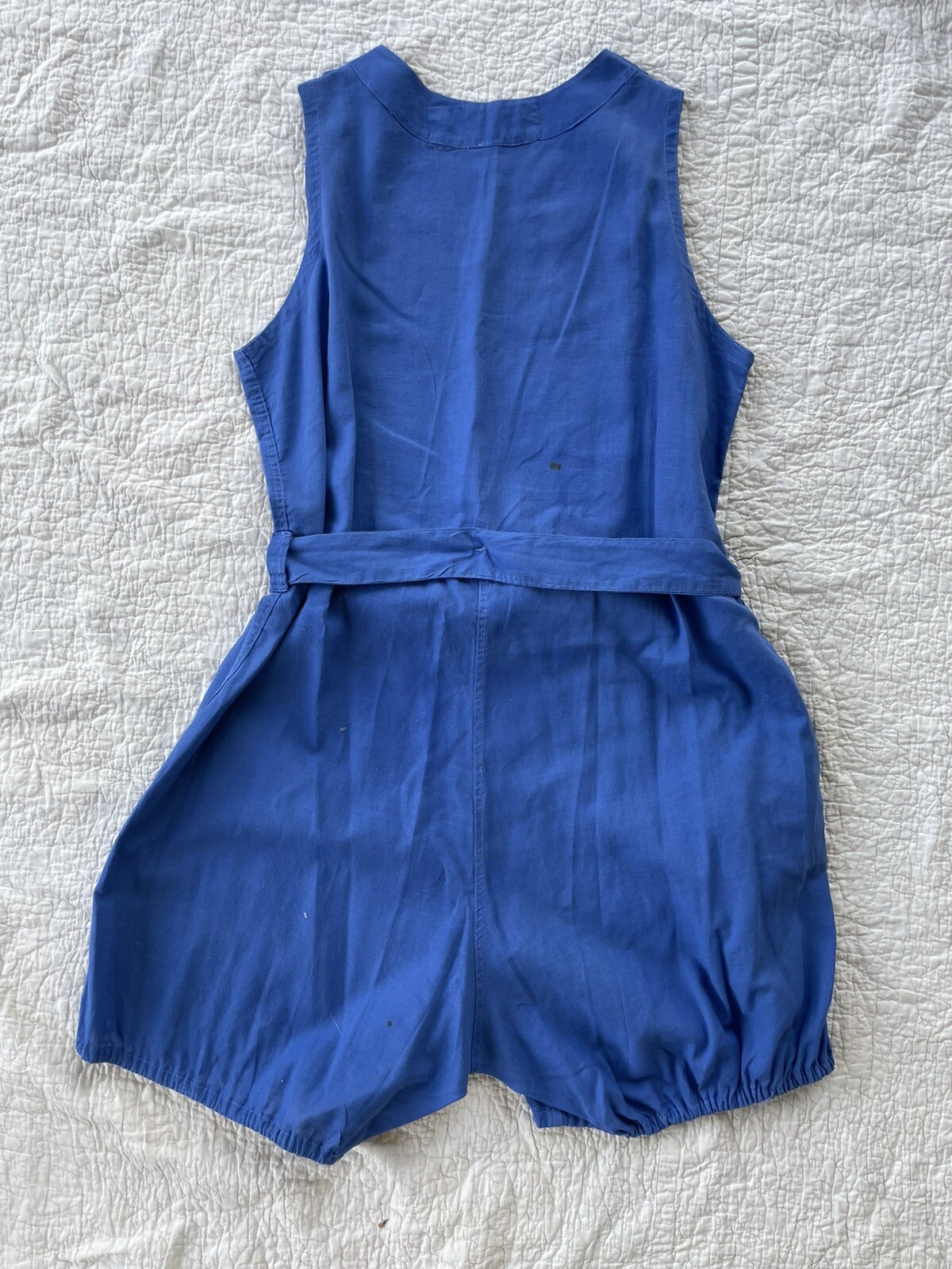 1940s blue gym suit size large