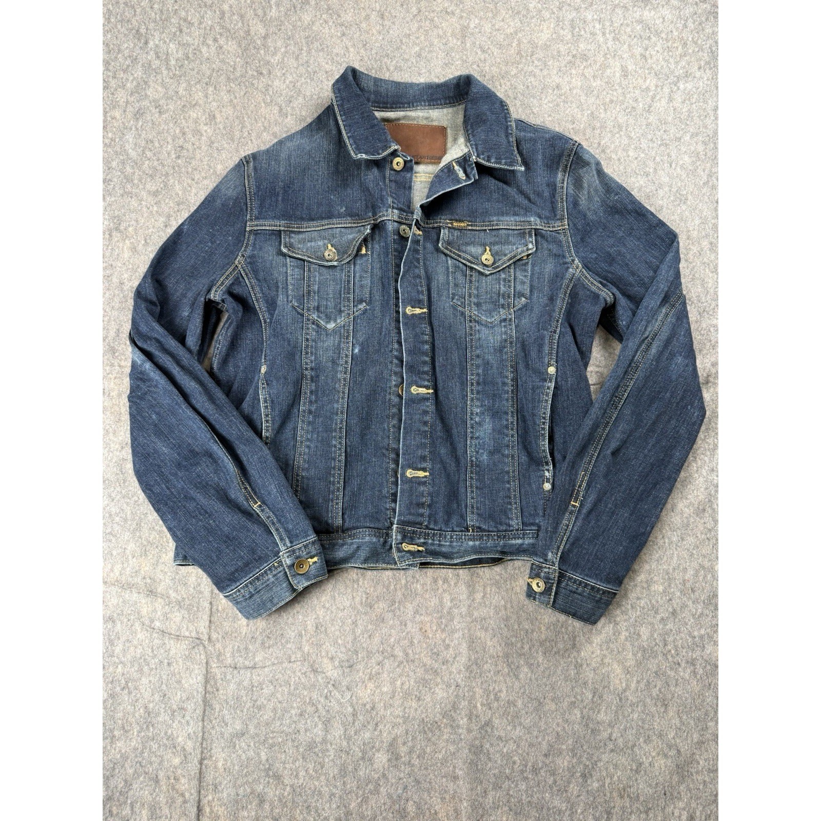 Big Star 1974 Jean Jacket Blue Trucker Western Coat Rodeo Cowboy Size XL
