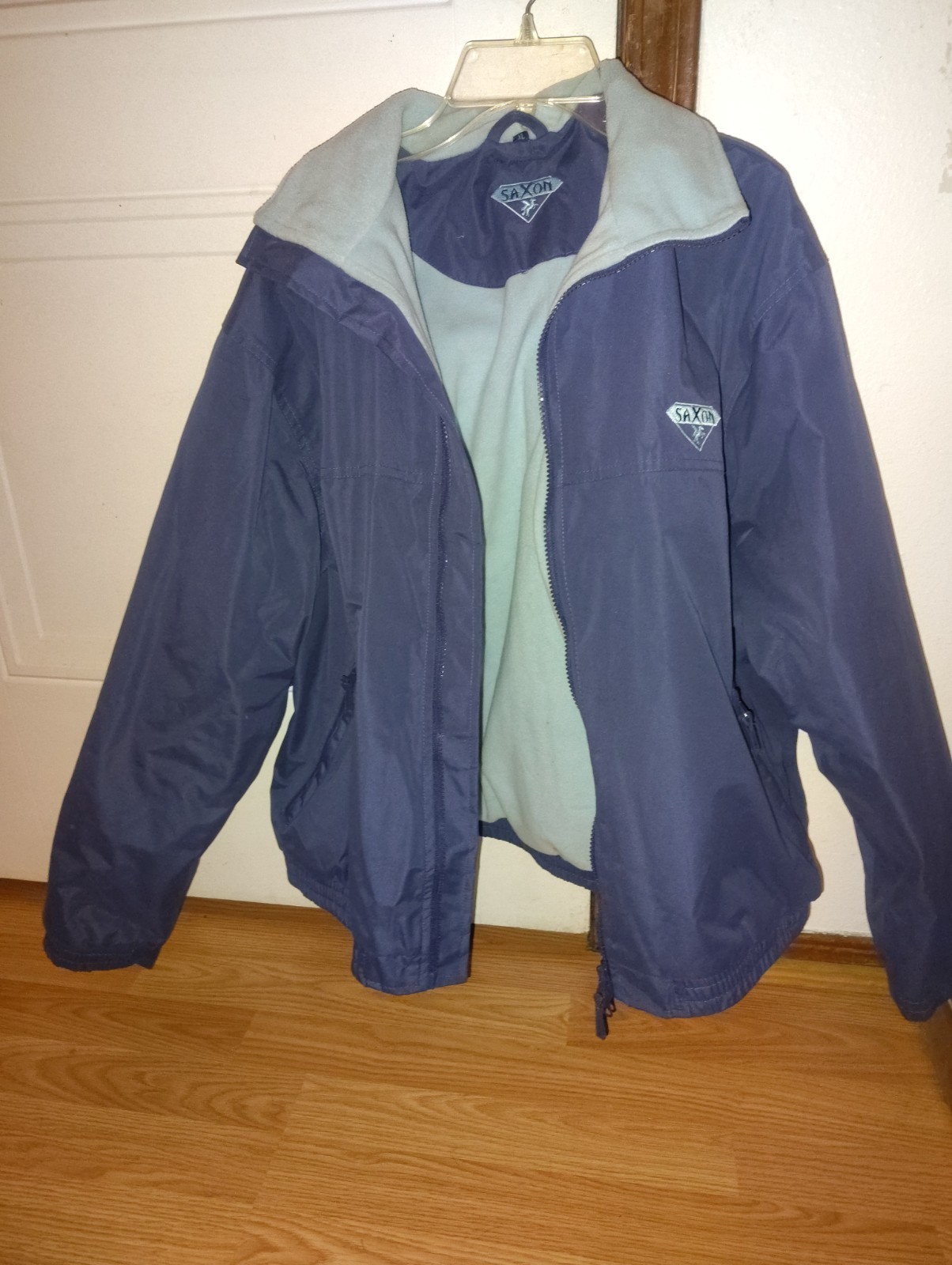 Vintage Saxon fleece-lined coach/work jacket, late 1980s – early 1990s Size XL
