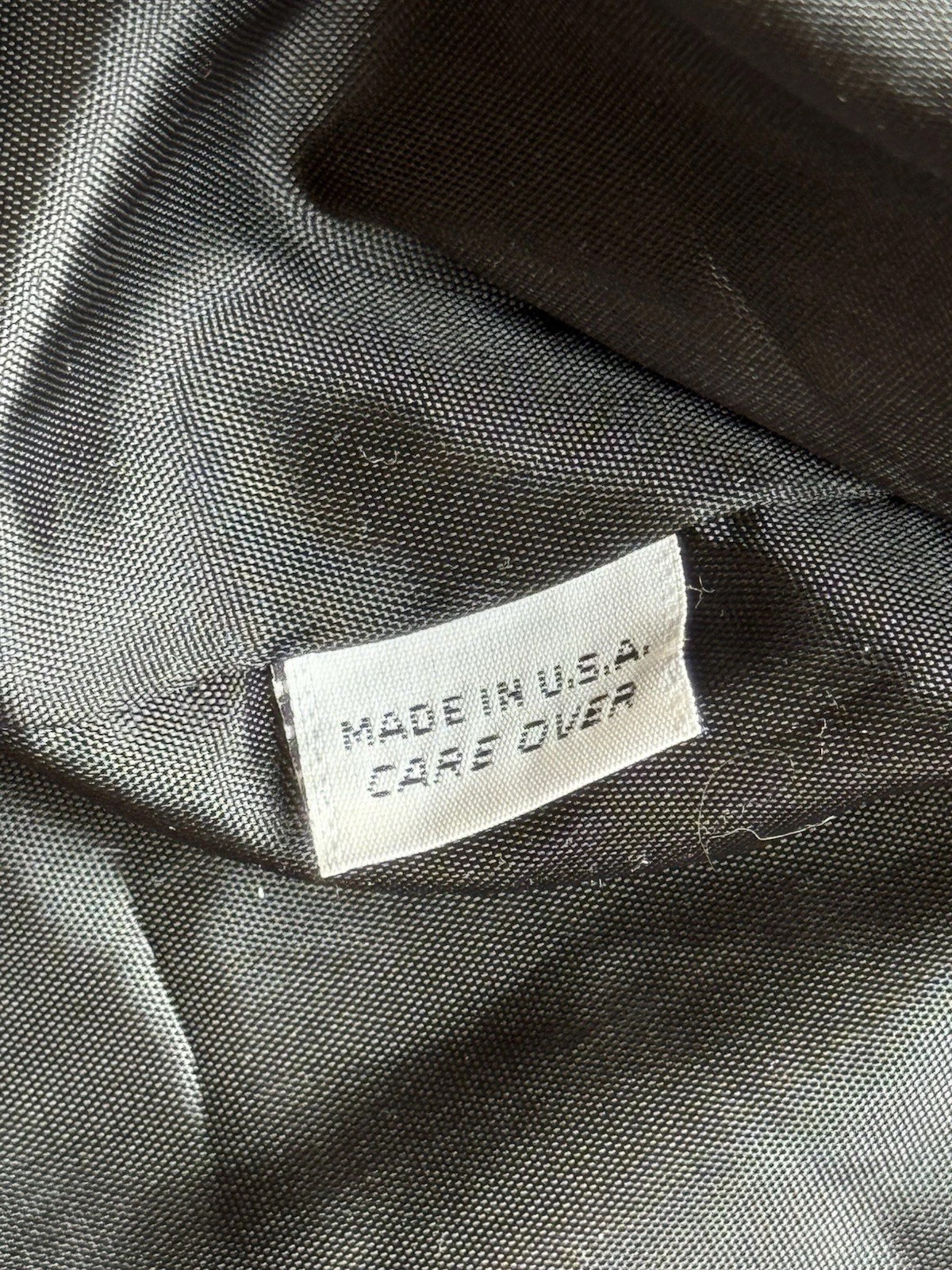 Vintage Maxima for Bergdorf Goodman NYC Black Leather Suede Kimono Trench Coat M