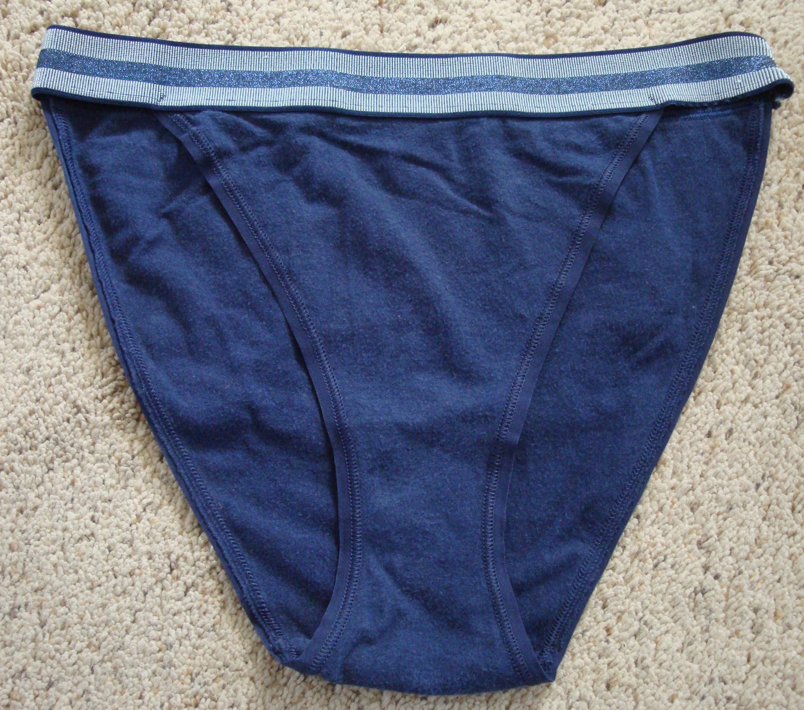 Lot of 5 Victoria’s Secret M Vintage Cotton Bikini Hipster Hiphugger Lace Modal