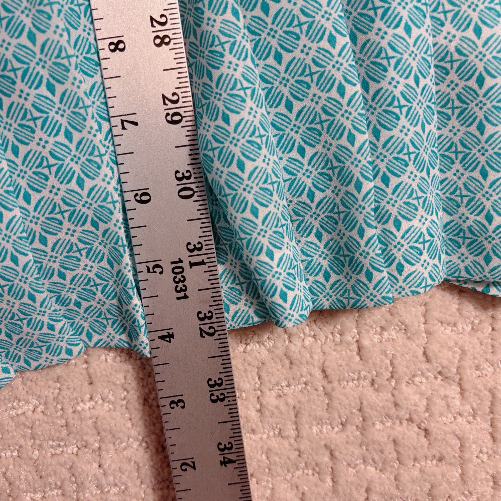 Vintage Leslie Fay Petite 3 Pc Set Size 10P Teal Pleated Skirt Blouse Secretary