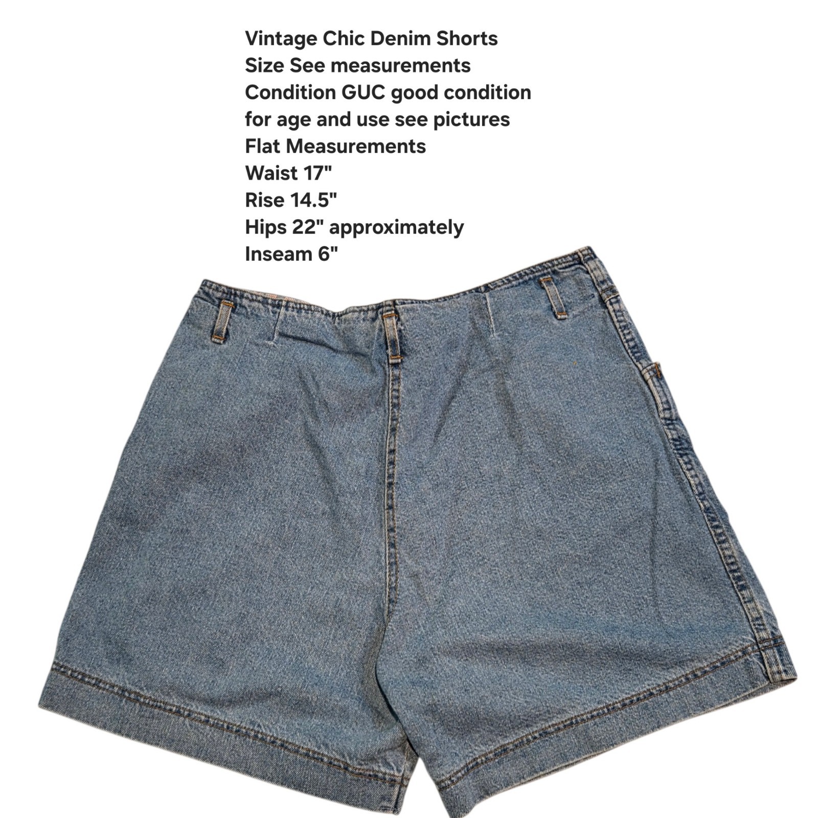 Vintage Chic Shorts Approx Size Large – XL 90s Unique Cut