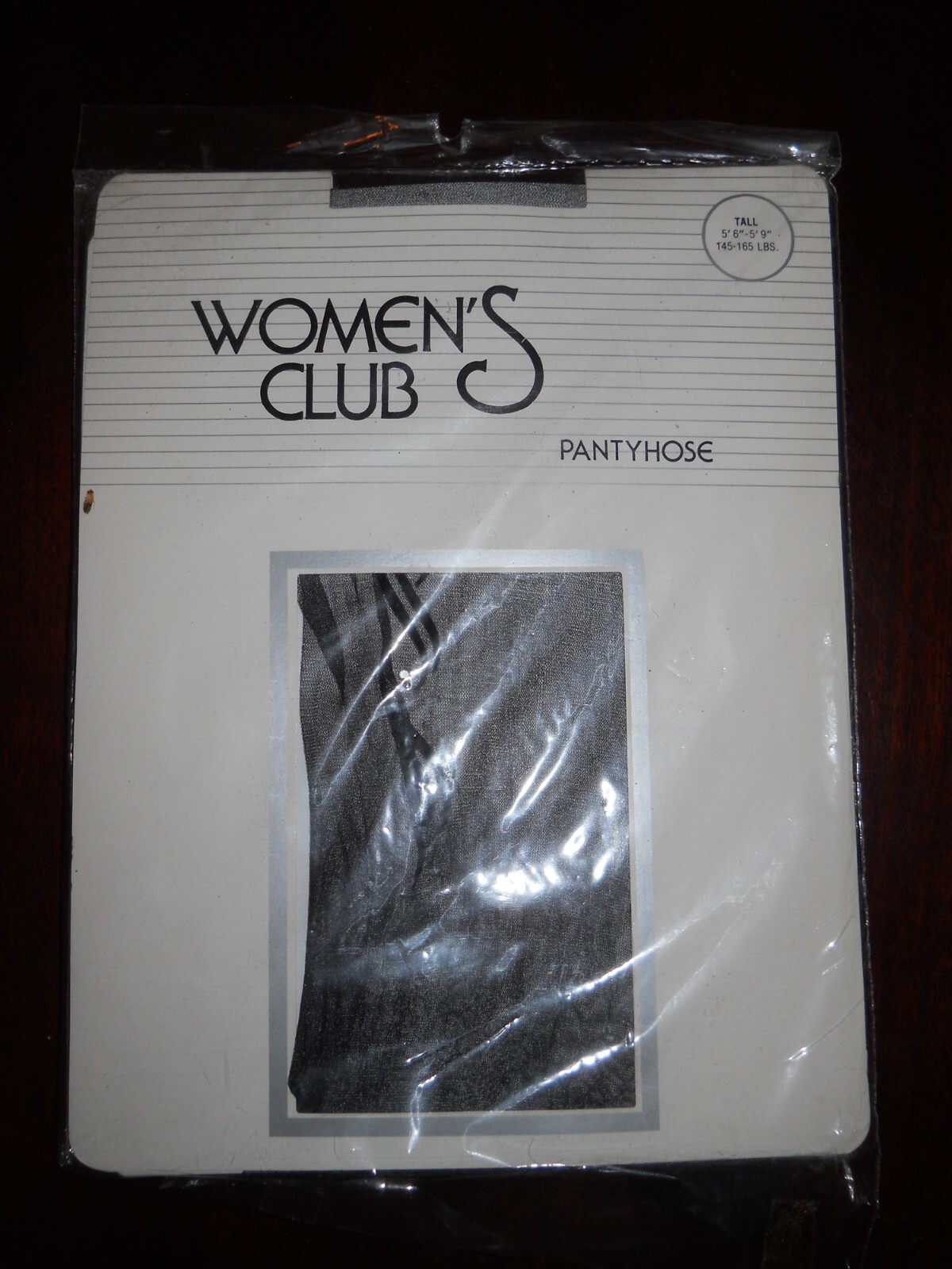 Women’s Club elegant Stylish Rhinestone Swirl Pattern Pantyhose | Black sz Tall