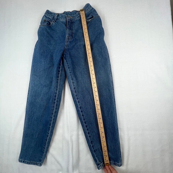Gitano High Waisted Mom Jeans Womens 10 Petite Blue Excellent Vintage 90s Taper