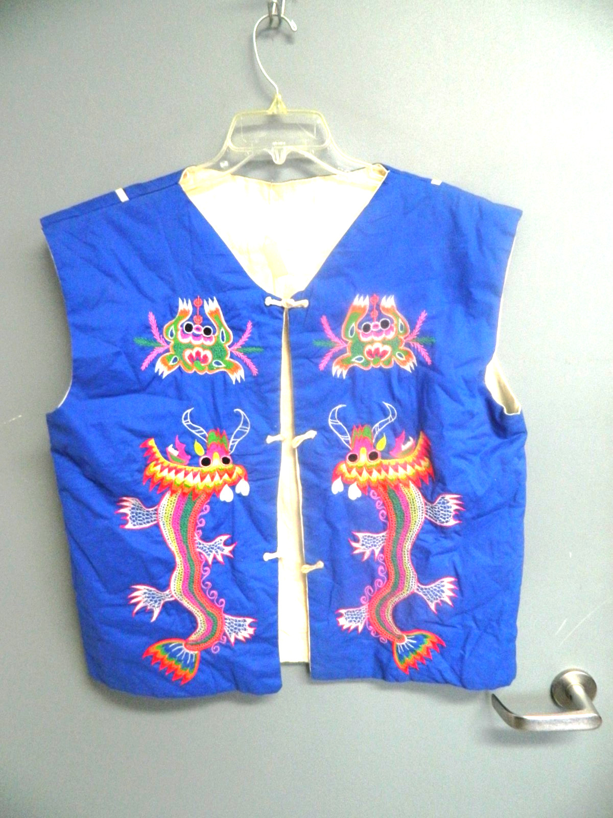 Vintage Embroidered Dragon Vest