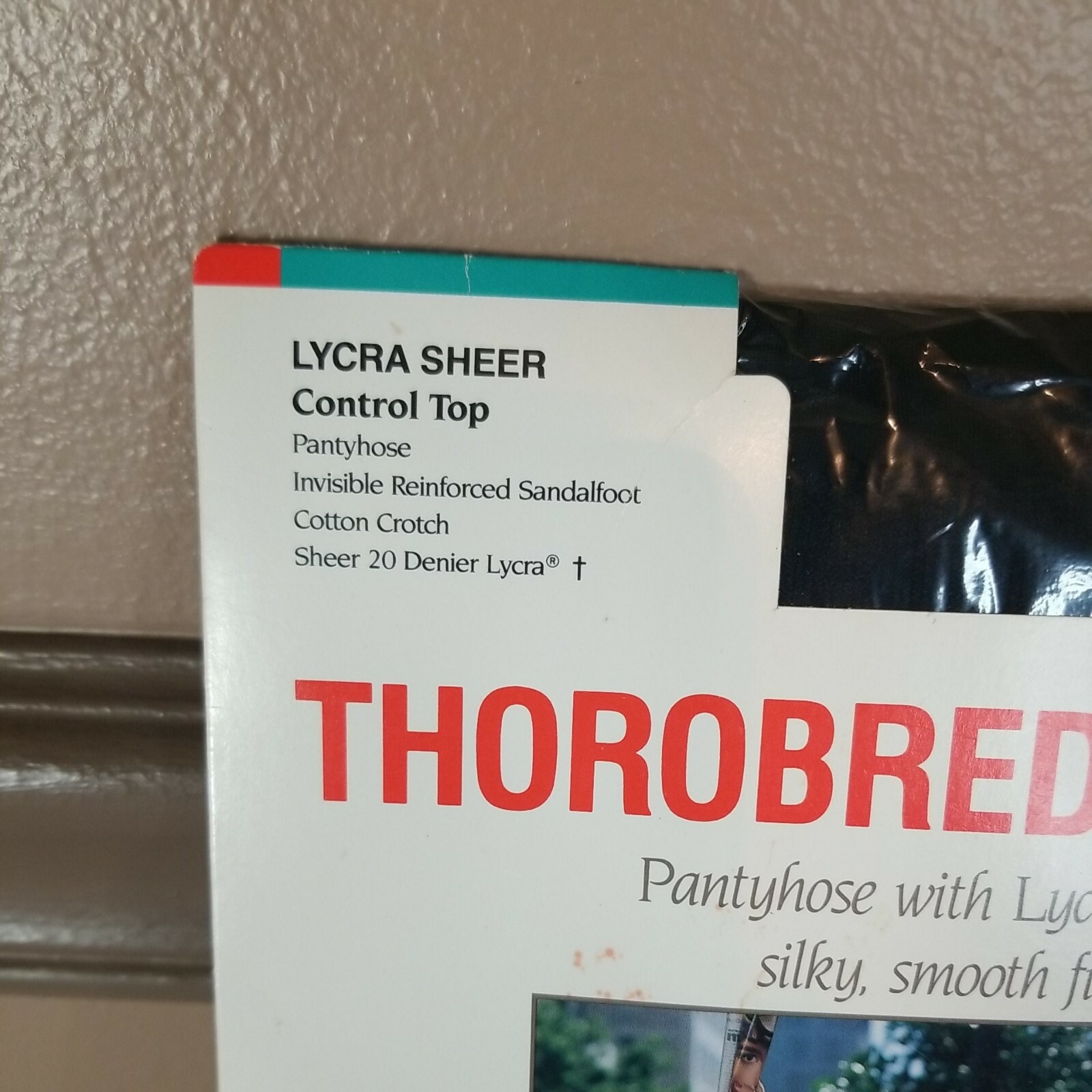 Vintage Thorobred For Her Pantyhose with lycra for a silky, smooth fit. Tuxedo B