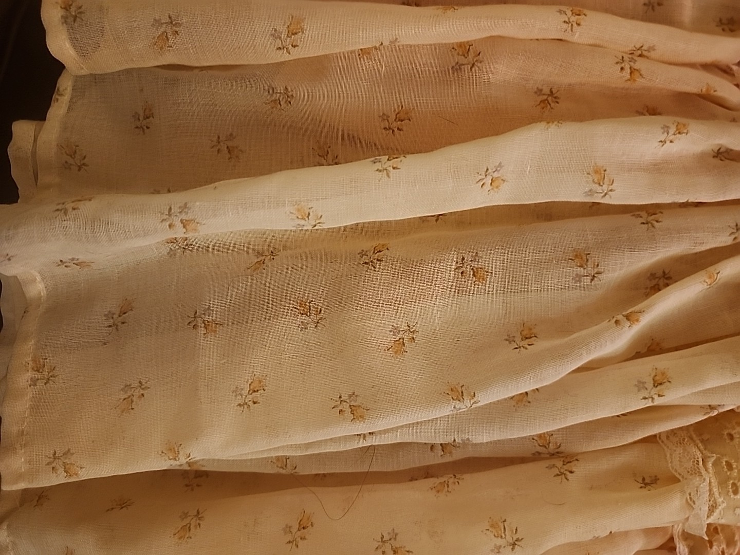 Handmade Pink Vintage Floral Victorian Prarie Cottagecore Dress