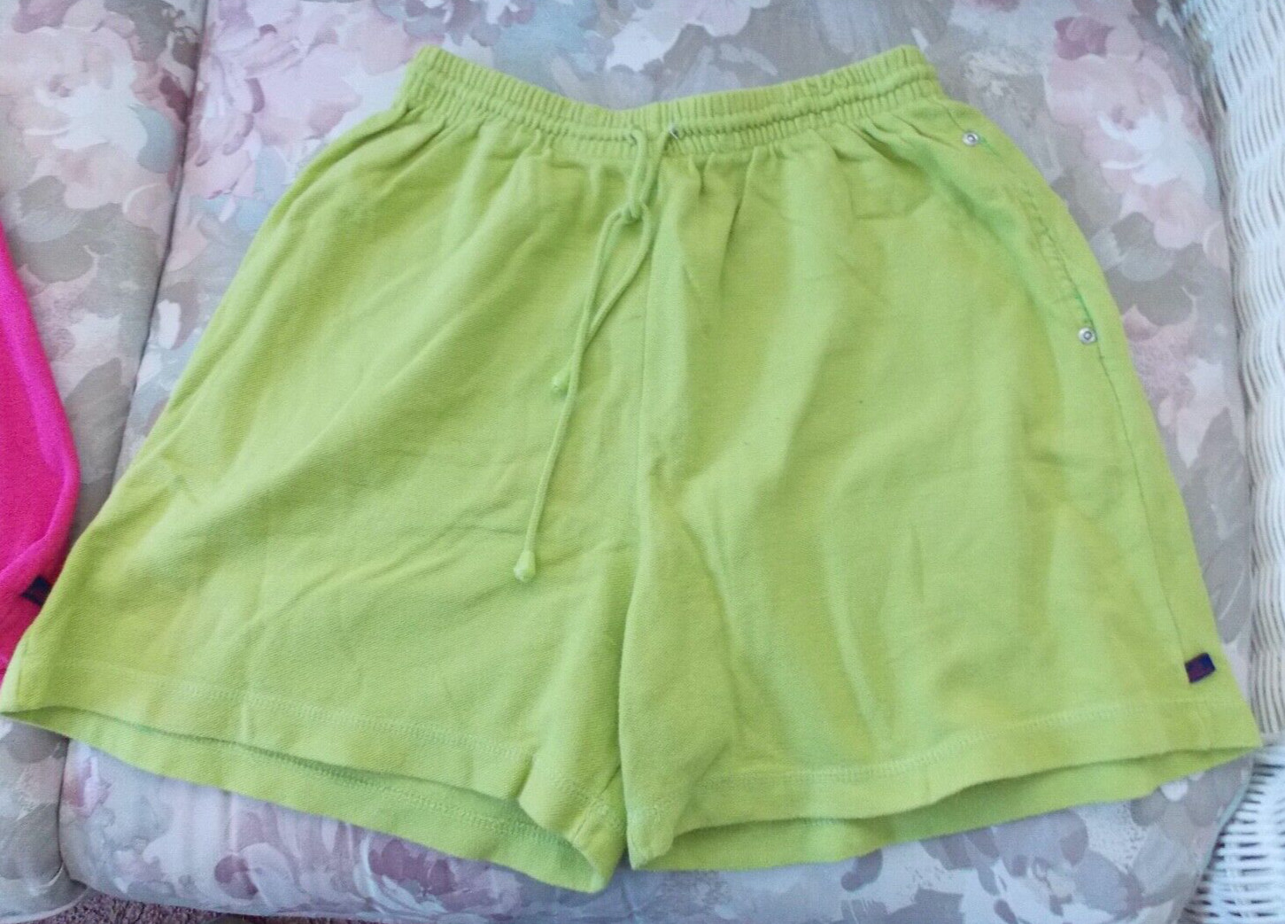 Catalina Womens Elastic Waist & Drawstring Athletic Shorts Lot of 2 Size M 8/10