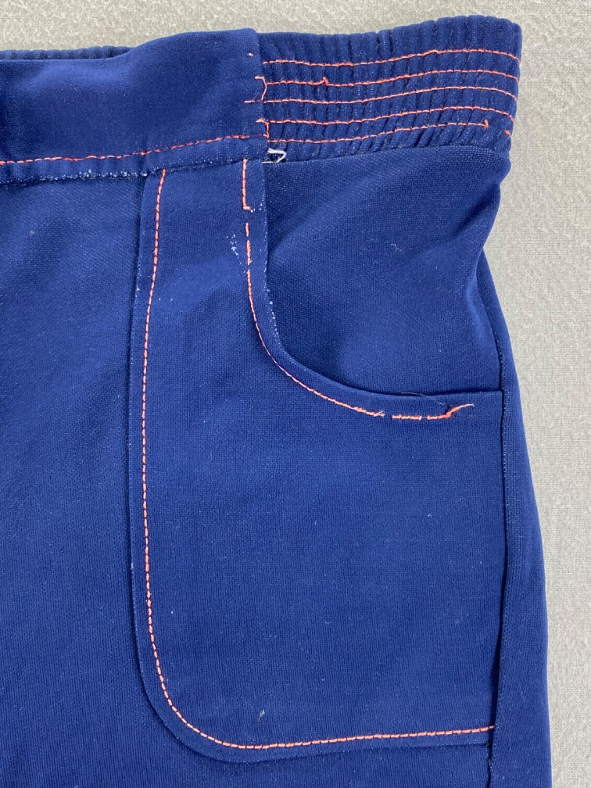 Y2K KMart Brand “Honey” Short Shorts Women’s 16 Blue Pink Retro Patch Bumblebee