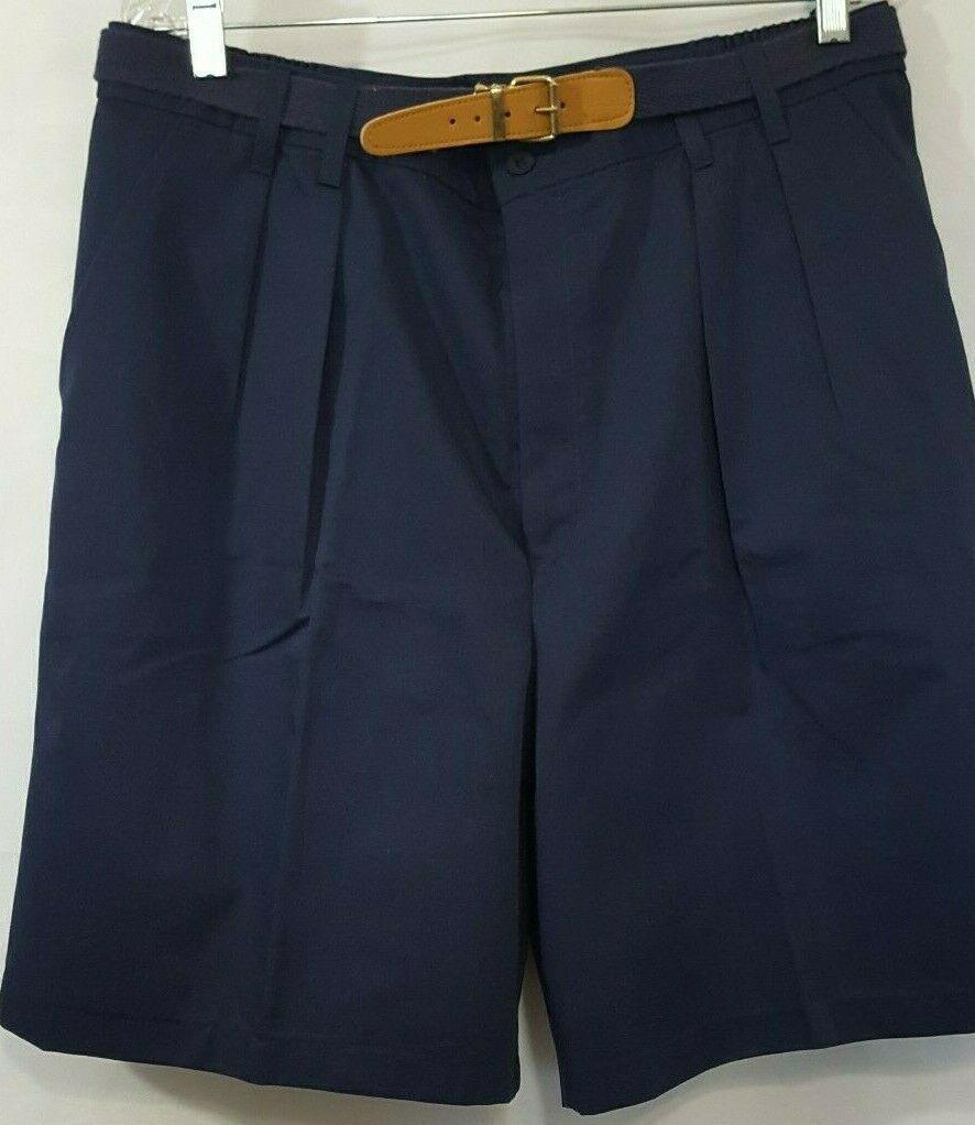Chic Women’s Vintage Shorts Size 20 Made in USA Lot of 2 Blue Black High Rise