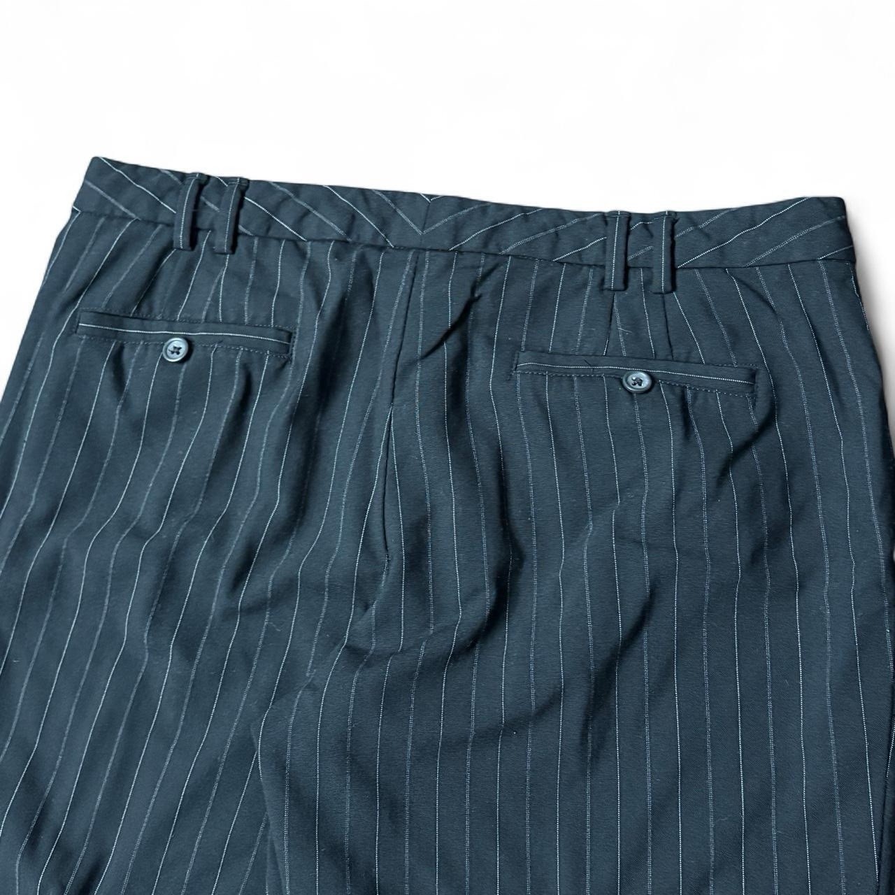VTG Banana Republic Y2K Trousers Women’s 6 32×32 Martin Lined Pinstripe Wool