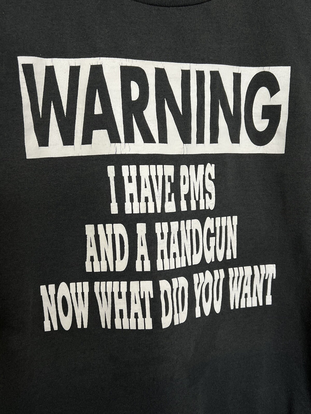 Vintage BEST Tag PMS Handgun Tee Shirt USA Large