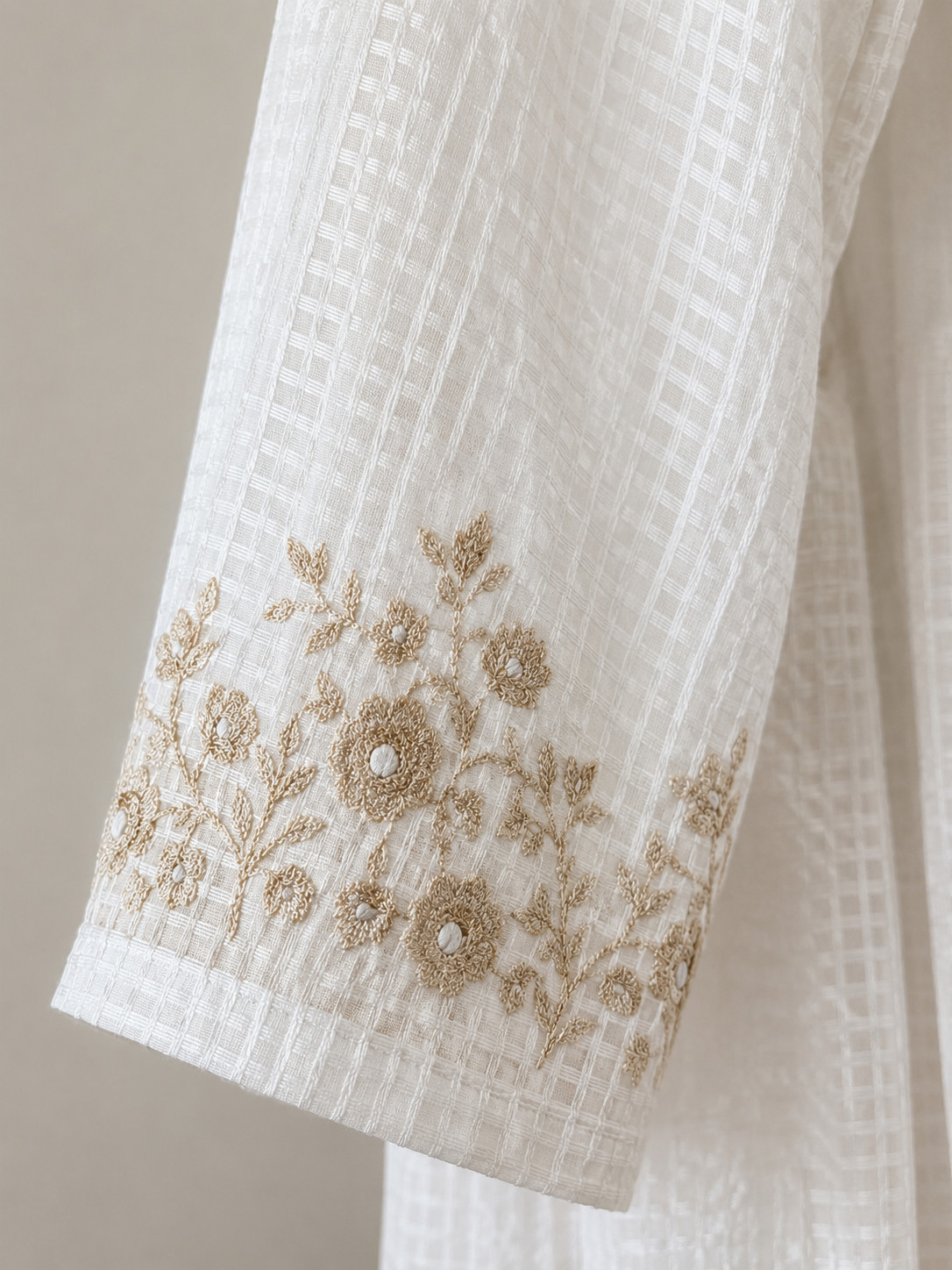 Vintage Embroidered Boho Midi Dress White Crochet Lace Cottagecore