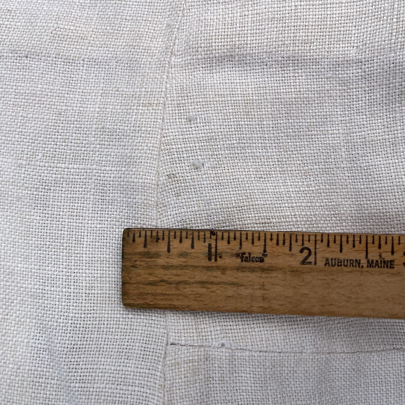 Antique 1910s – 1930s Linen Blouse | Double Breasted | Mother-of-Pearl Buttons