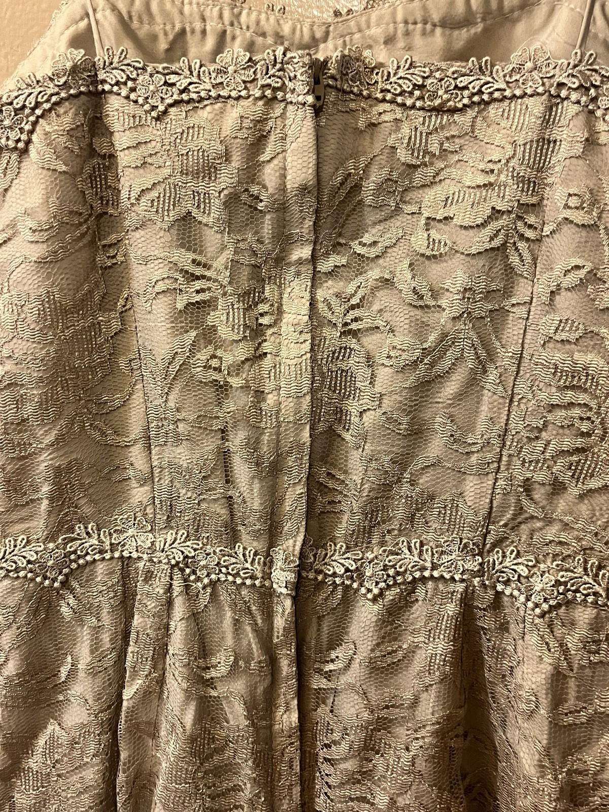 Vintage Lace Dress with Jacket Bari Protas Cachet Size 7/8 NEW with Tag
