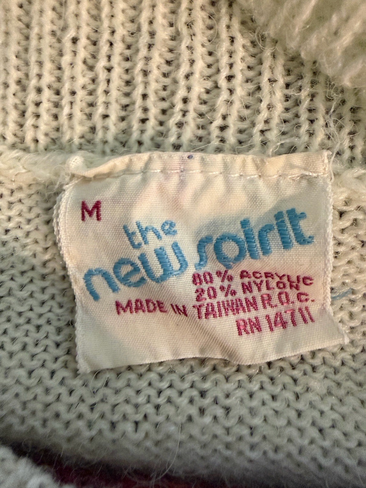 Women’s Vtg 70’s 80’s Sweater Size Small Medium