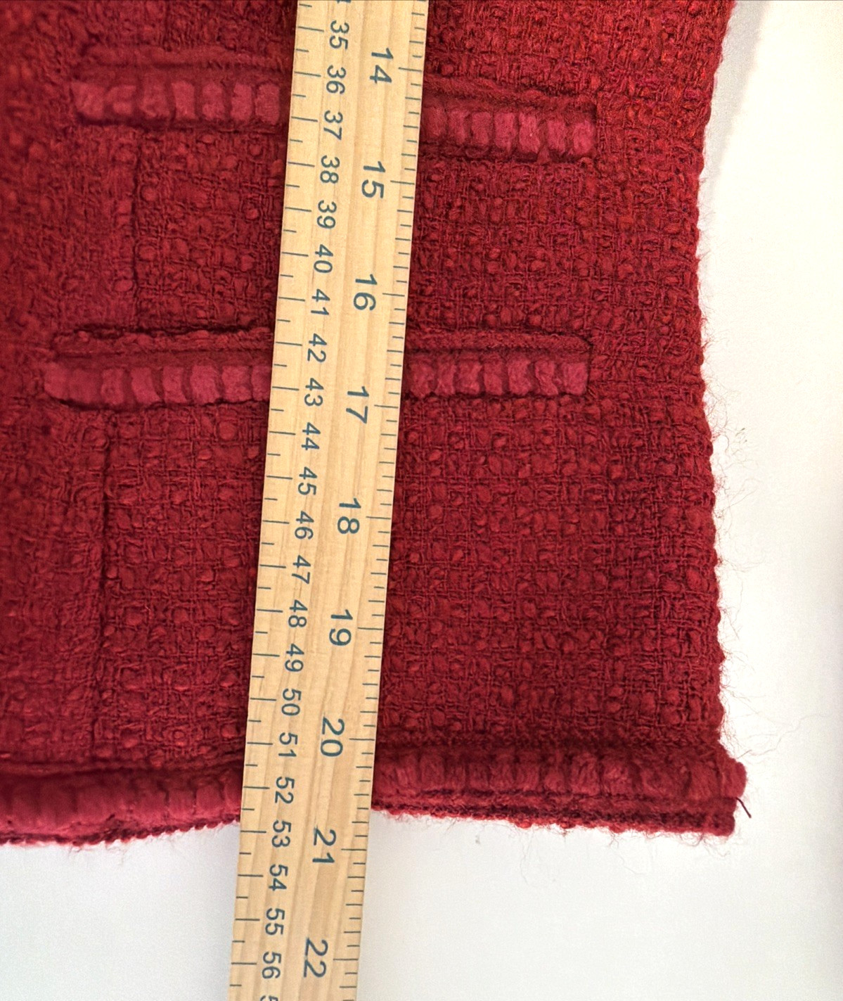Pendleton Red Wool Blend Blazer Womens 8 Vintage Button Jacket Career Classic