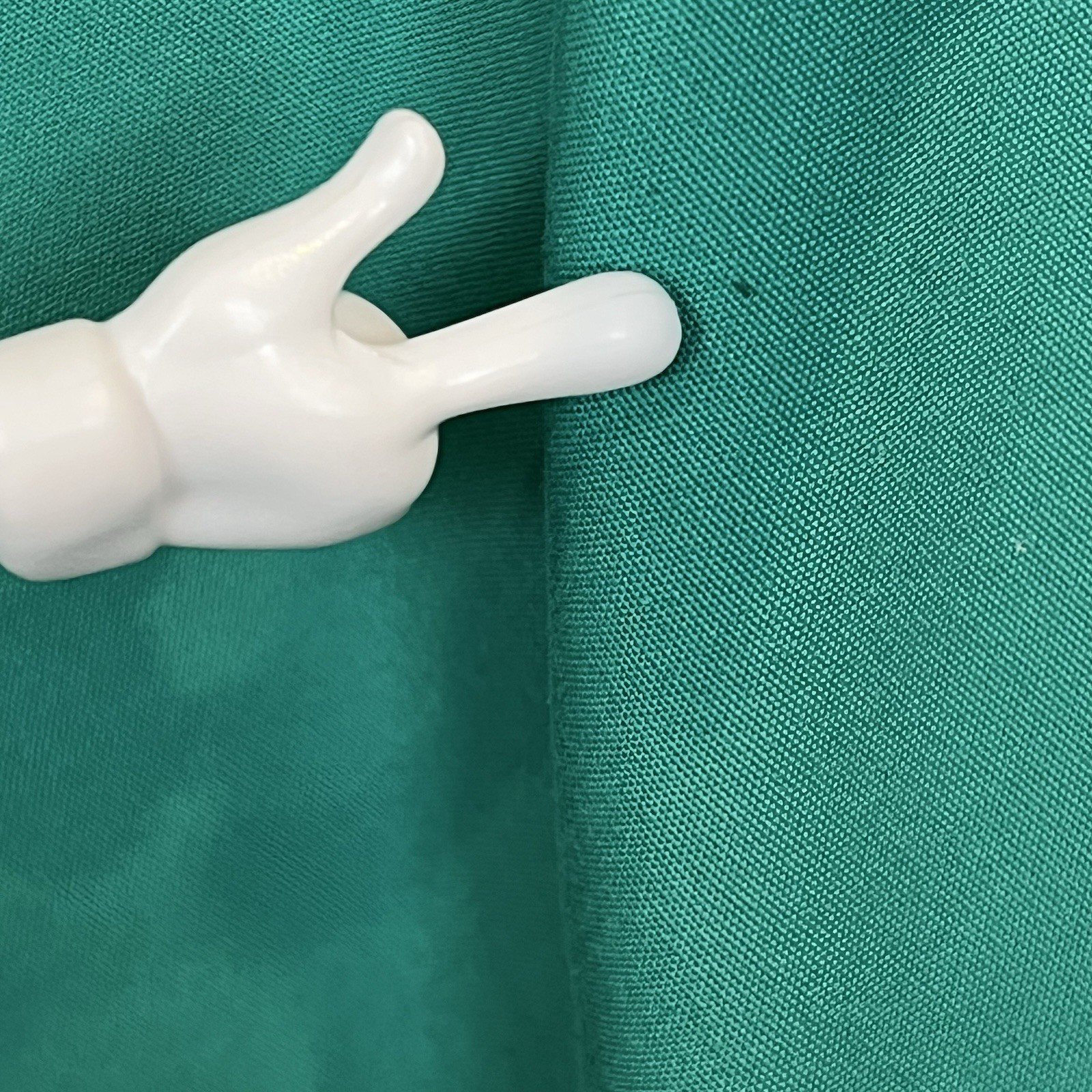 Vintage House Dress Women’s Size 10 Townhouse Green White Details – Runs Small