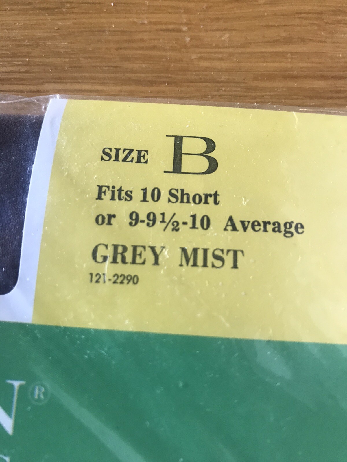 Vtg Gaymode Stockings Agilon Seamless Size B Grey Mist 10 Short 9 1/2-10 Avg NEW