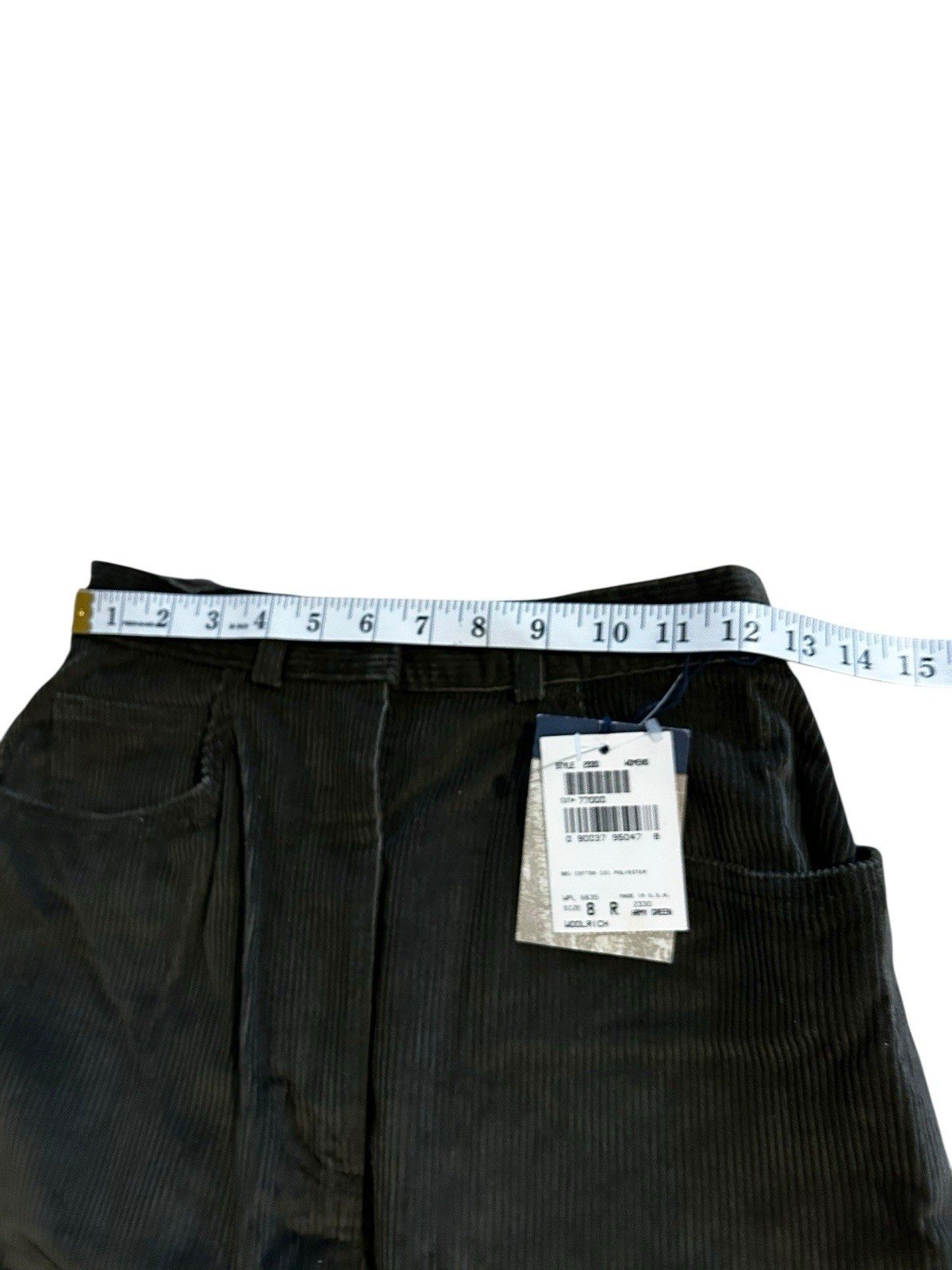 90s Woolrich Corduroy Skirt 8 Army FreeVintage Outdoorwear Full Length Deadstock
