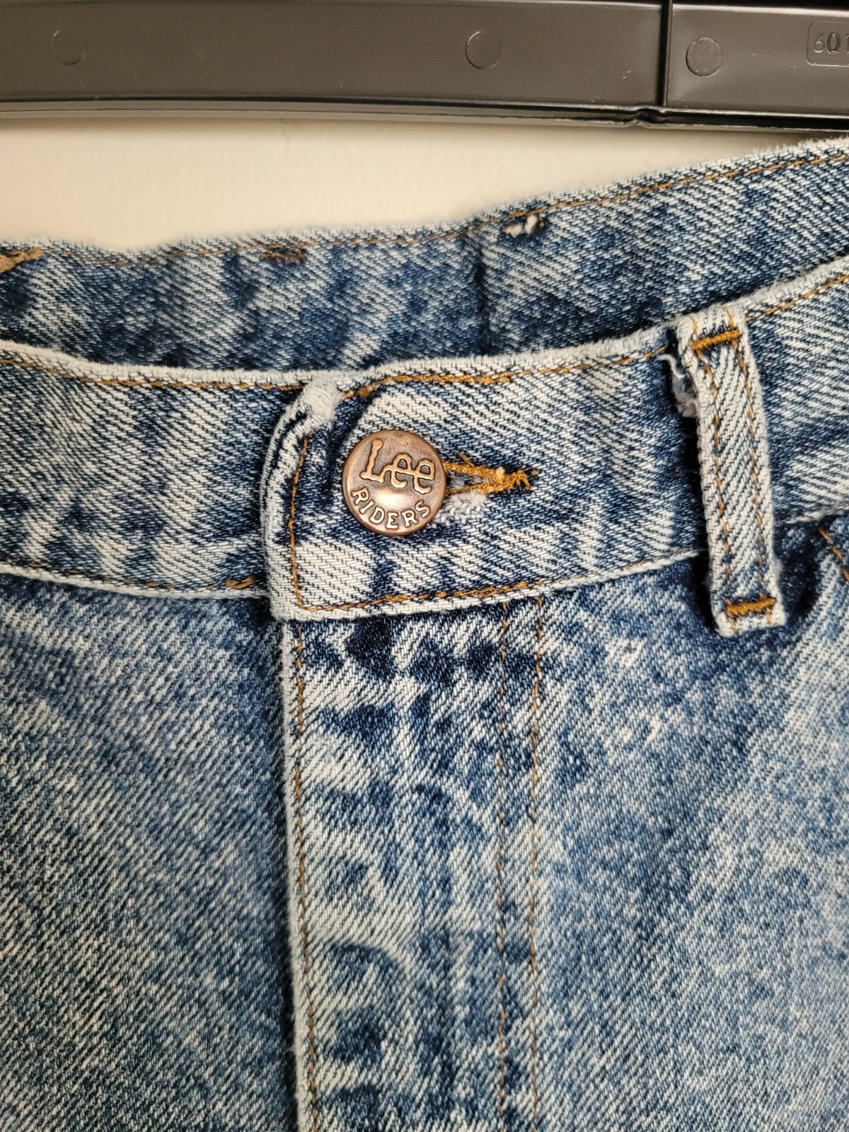Vtg 80’s Lee Riders Acid Washed High Waisted Mom Jeans Womens SZ 14 Med USA