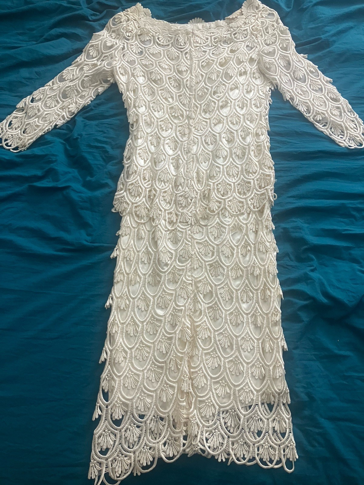 Vintage Wedding Dress Medium House Of Bianchi Vintage Medium 60s