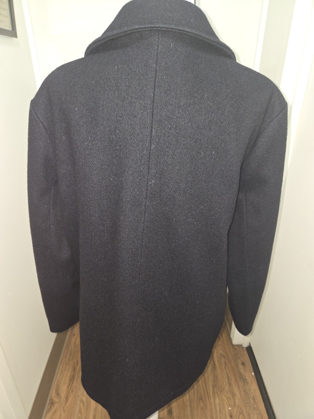 Woolrich Vintage Wool Blend Women Peacoat Size L