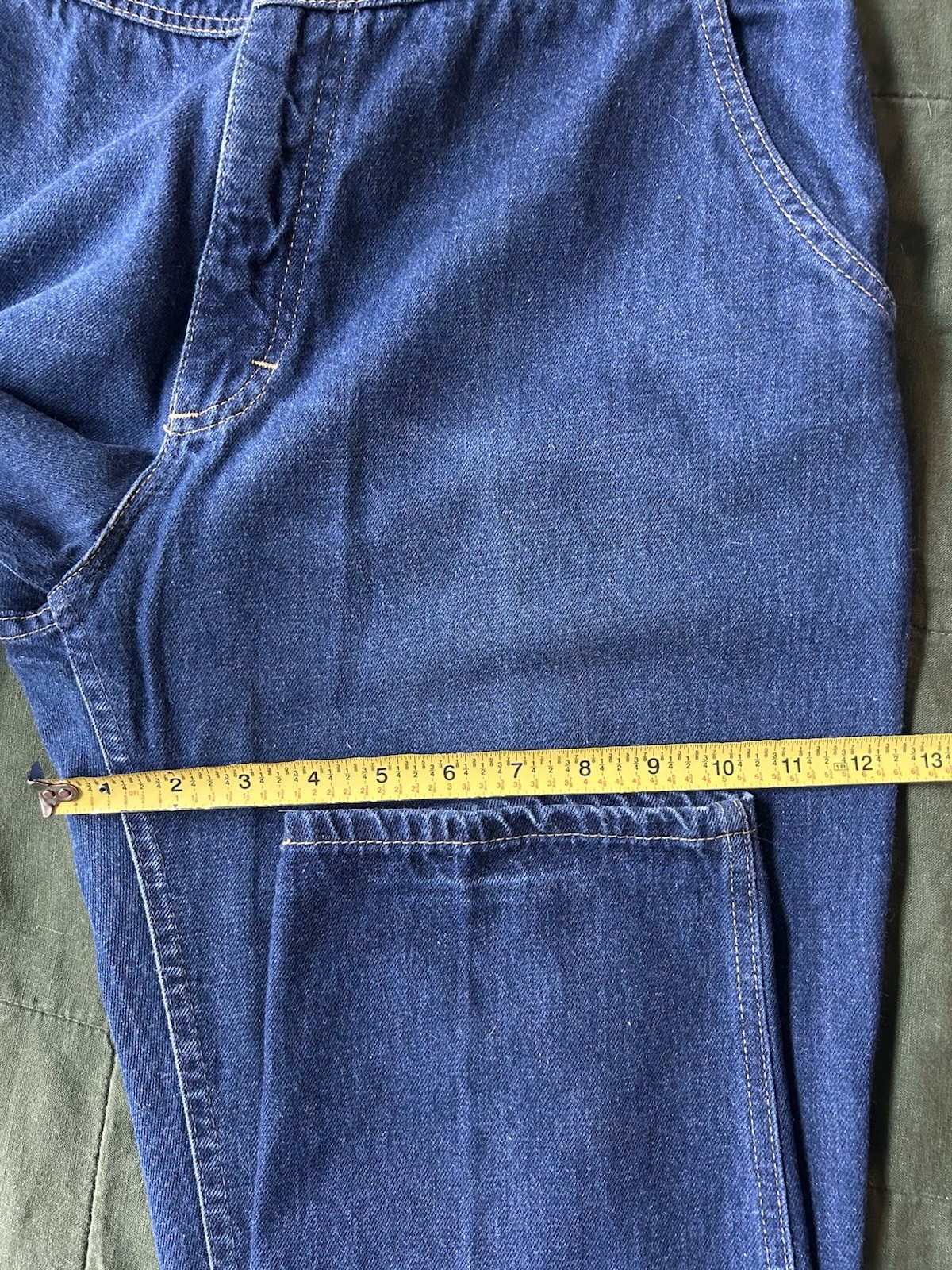 Vintage 1980’s Women’s Jeans Lee Riders Yoke TALL Union Made In USA 30×31 Sz 16
