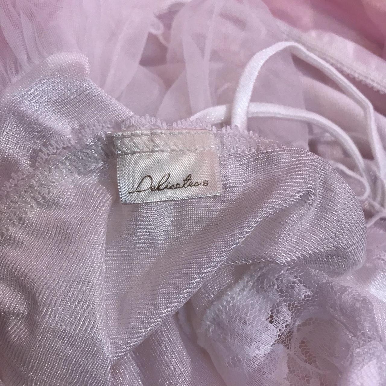 Vintage Delicates White Lace Teddy