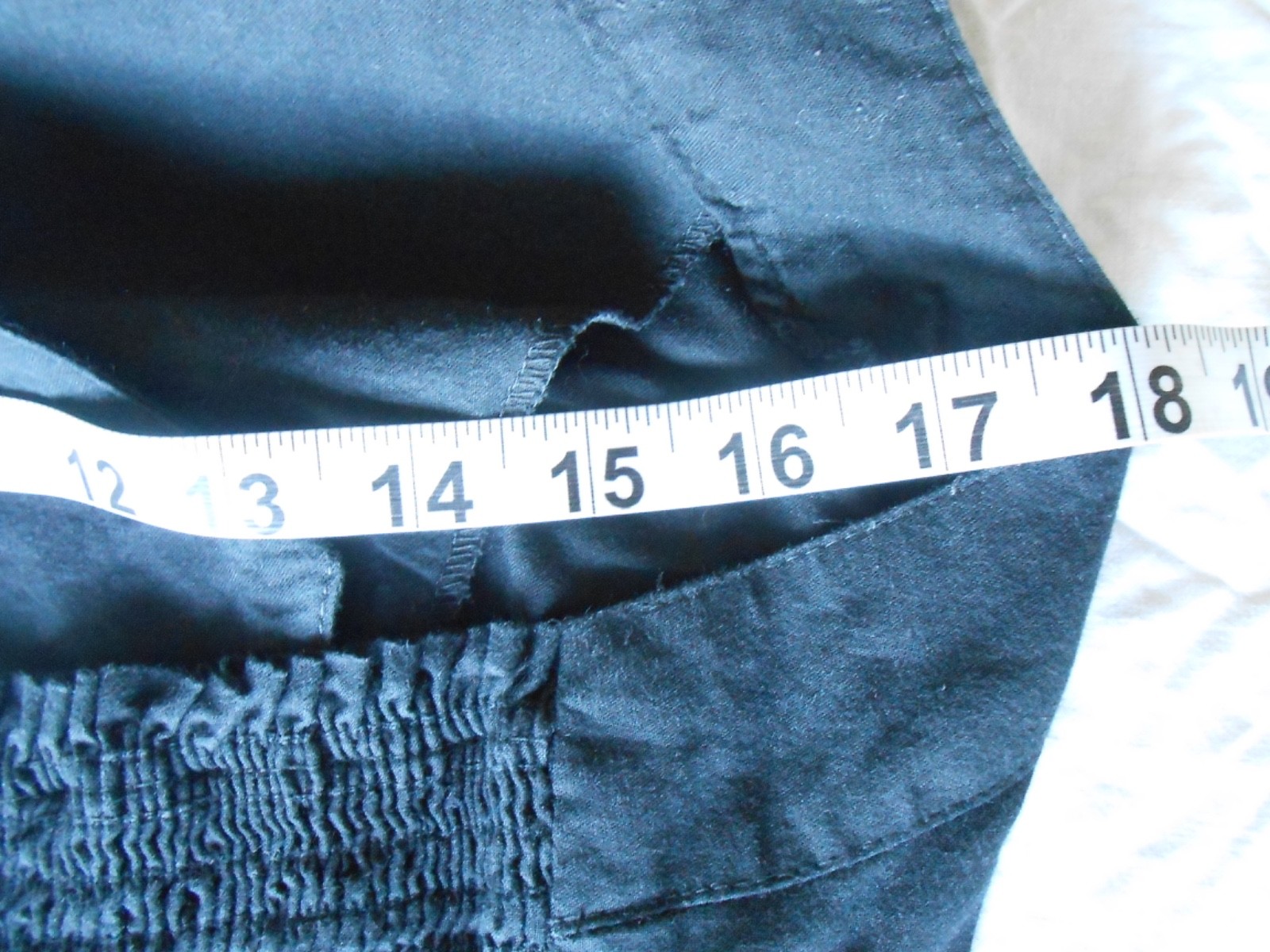 VTG 80s Choon California 100% Cotton Maxi Halter Dress Black Full Skirt Sz 14/Lg