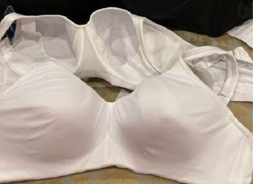 Lunaire Wire Free Seamless Bra Foam Lined 1431 PLUS Sizes 38,44B,48G 50,52DD