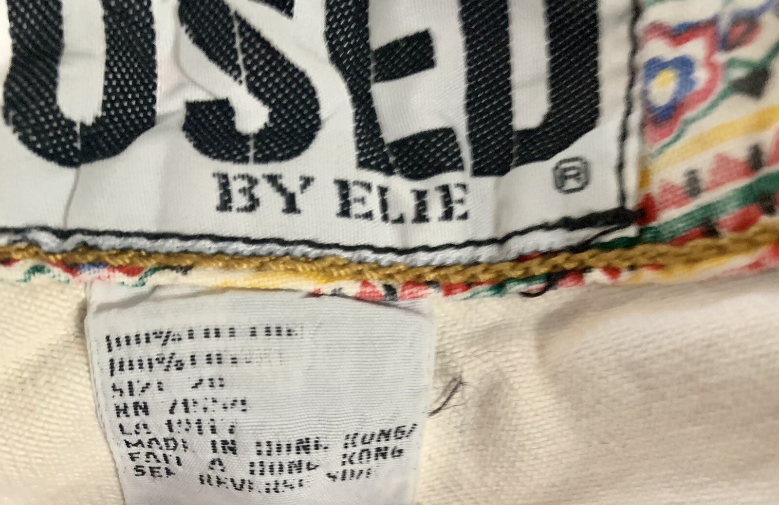 Get Used By Elie Jeans &Jacket Set size 28 & Lg I ❤️ 80s 90s RARE