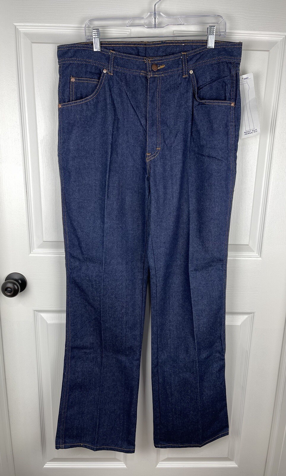 Vintage 1980s Free Time Boot Cut Women’s Jeans 38×32 Or Jr Size 15 NWT