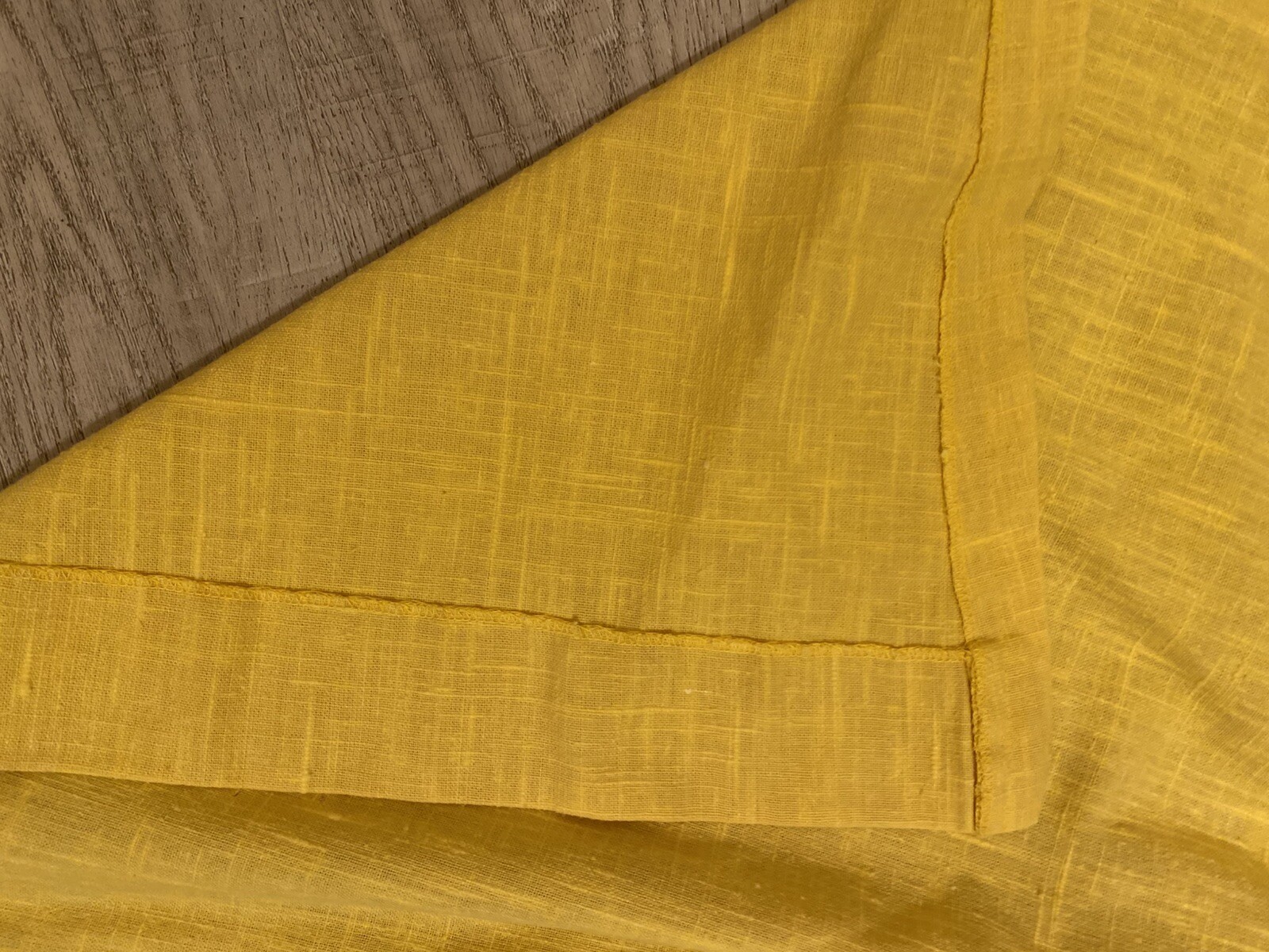 Vintage 70s Yellow Apron Wrap Skirt Young Traditions XS Or One Size Pockets
