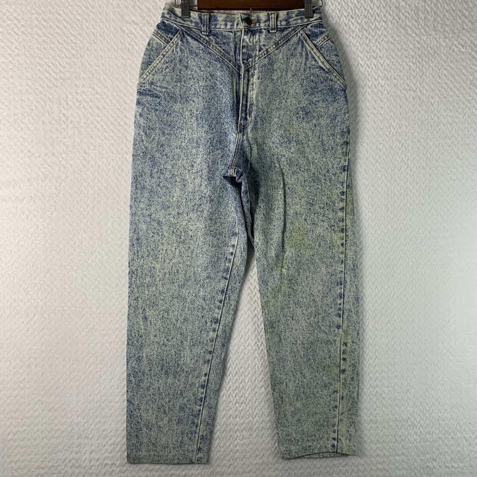 Vintage Congo Trader High Rise Mom Jeans Acid Wash Women’s Size 12 Made In USA