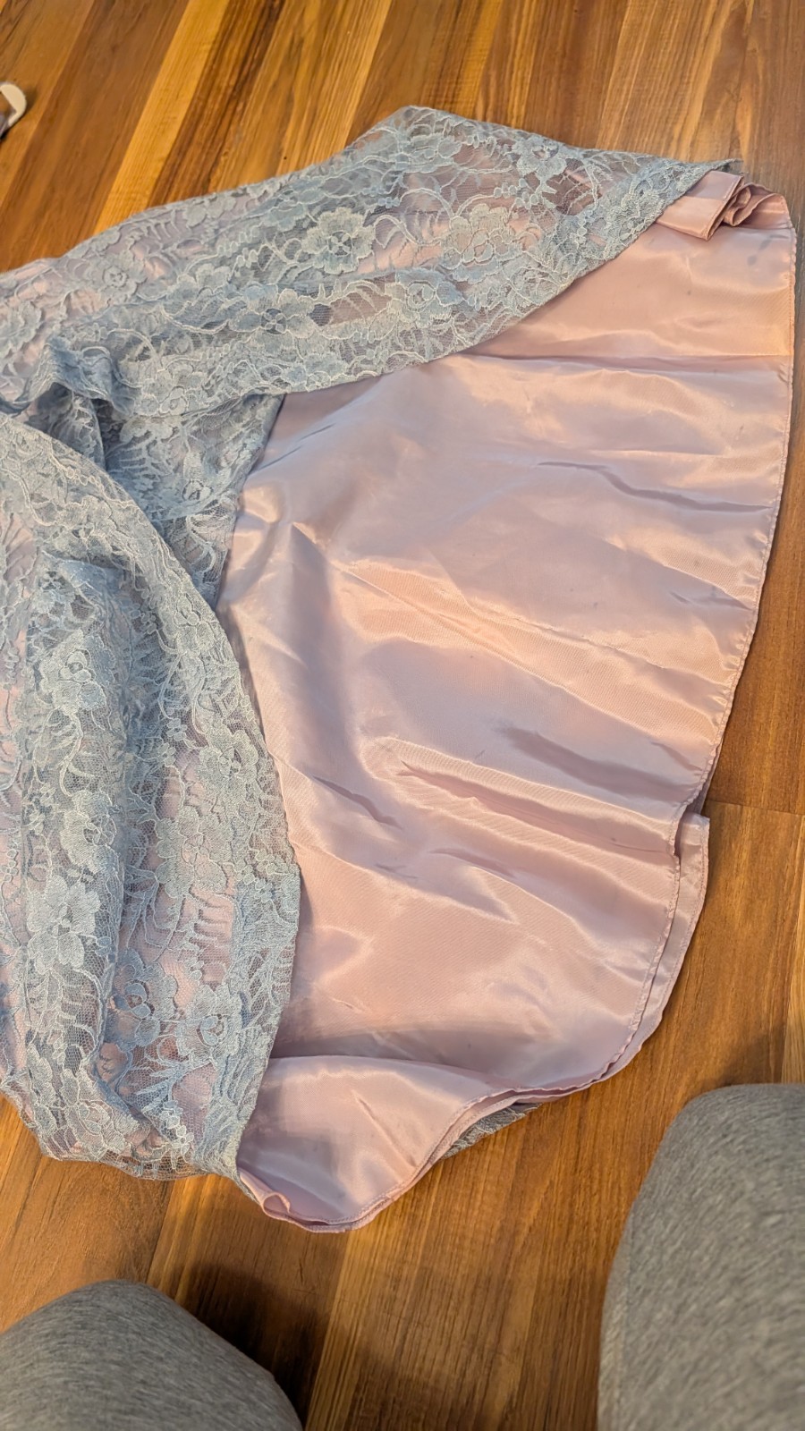 Vintage 50s Taffeta Dress Lace Overlay & Bolero