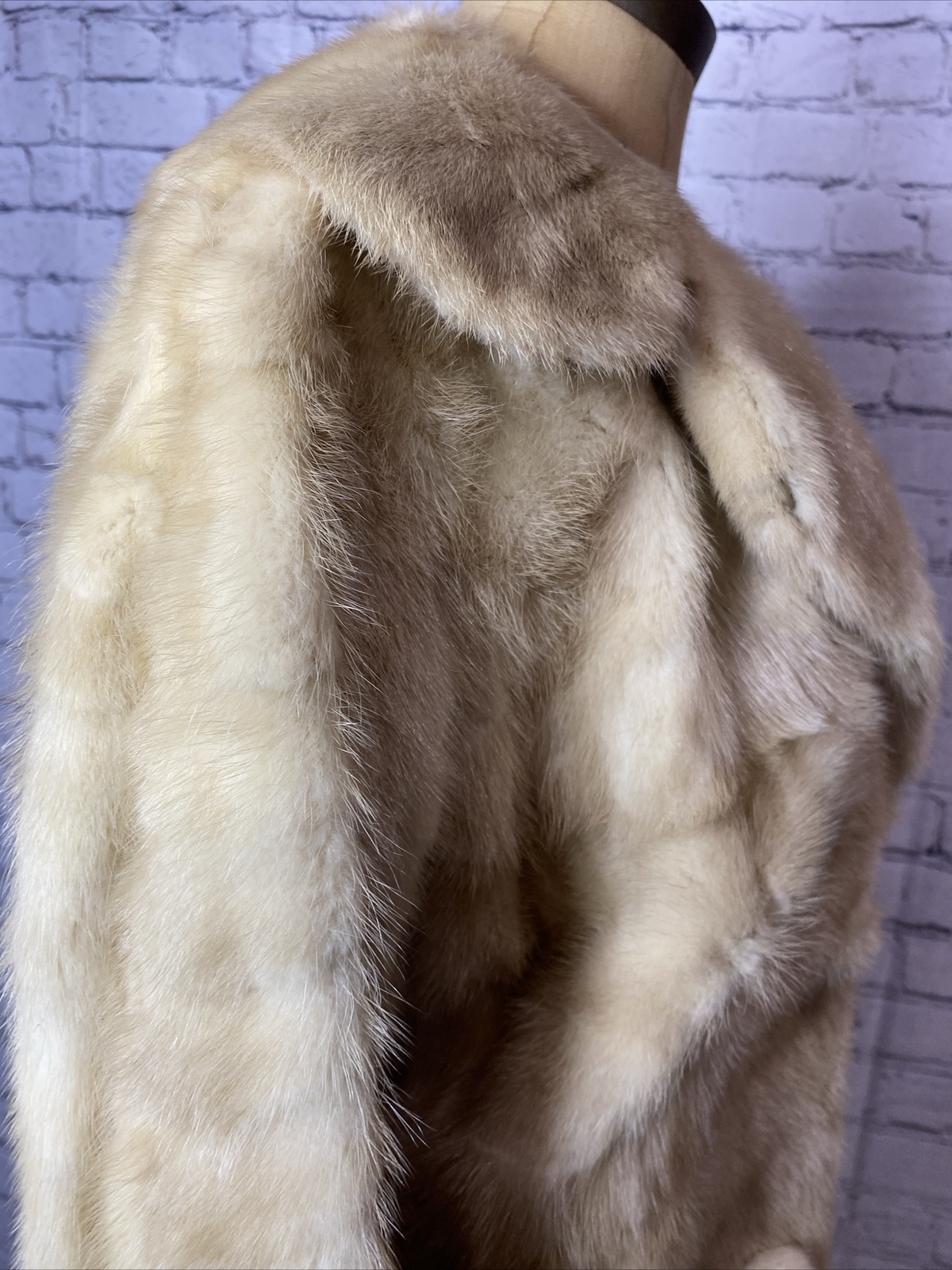 Vtg Fur Coat By GEORGE M. TRAHOS Fur House Athens Greece