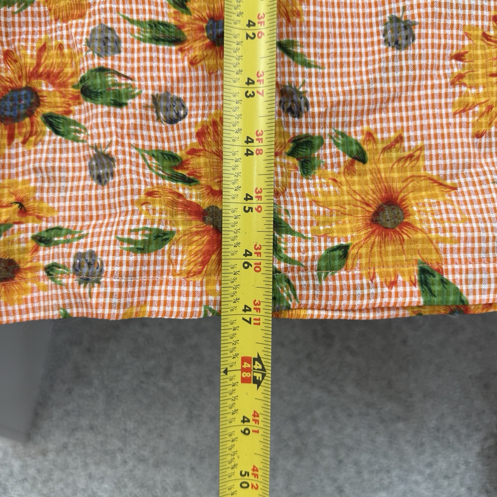 VTG Sarah Elizabeth Dress Women’s 4 Sunflower Cottagecore Prairie Peasant Midi