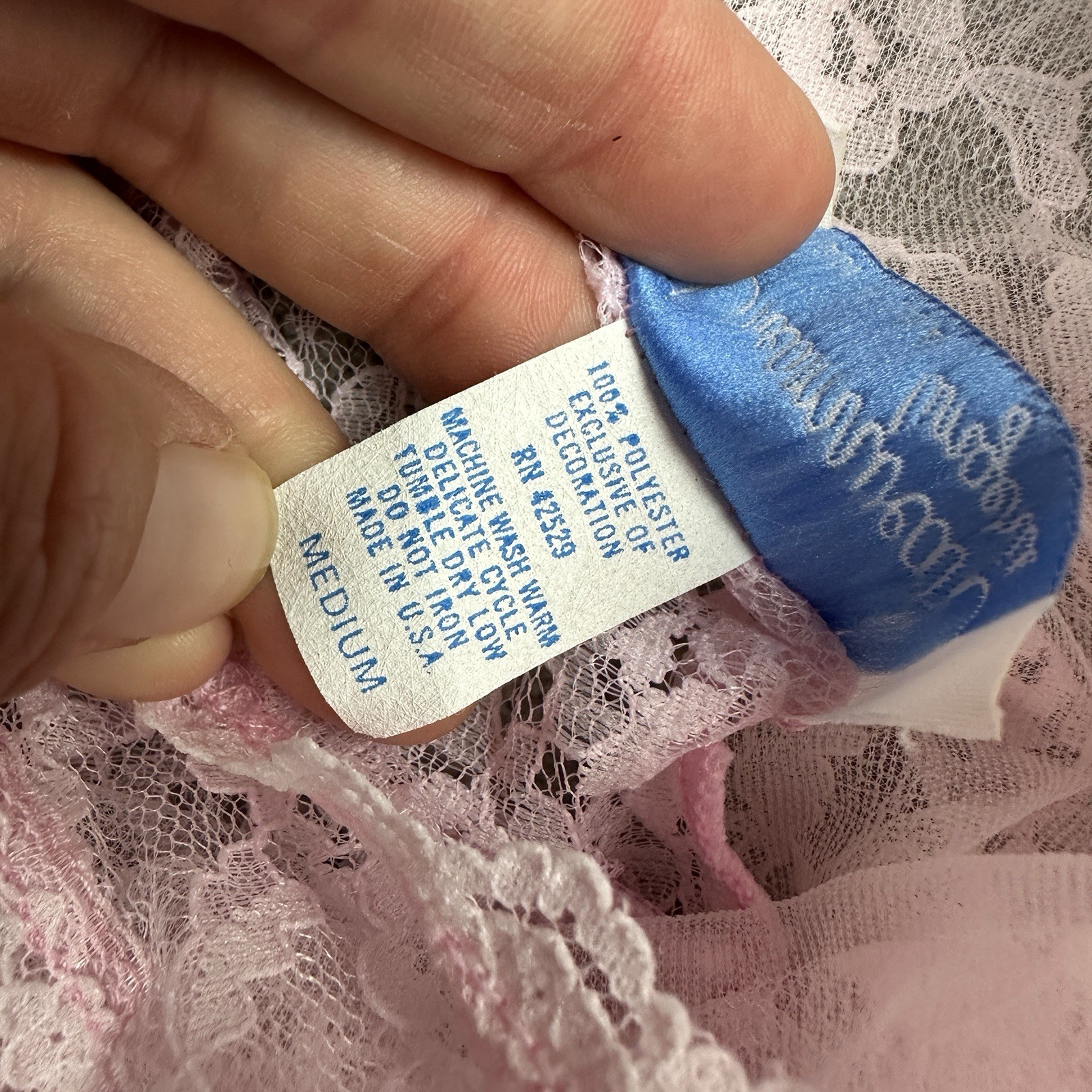 Vtg 90s Dreamwear Pink Lace Satin Teddy High Cut Snap Bottom USA M Lingerie