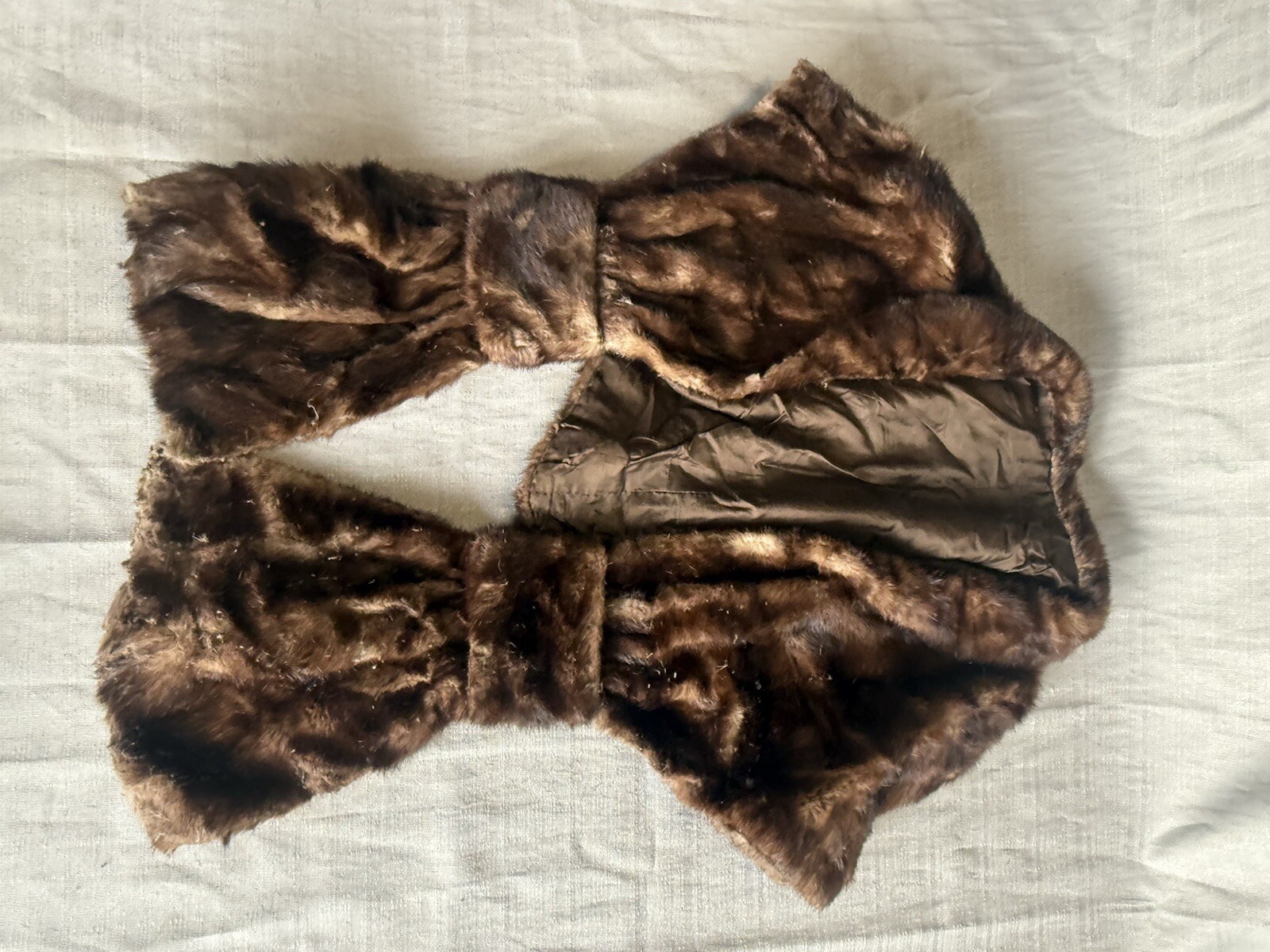 Mink Full Length Coat, Mink Stole, Rabbit Vest, Rabbit Jacket. Needs Repair A25
