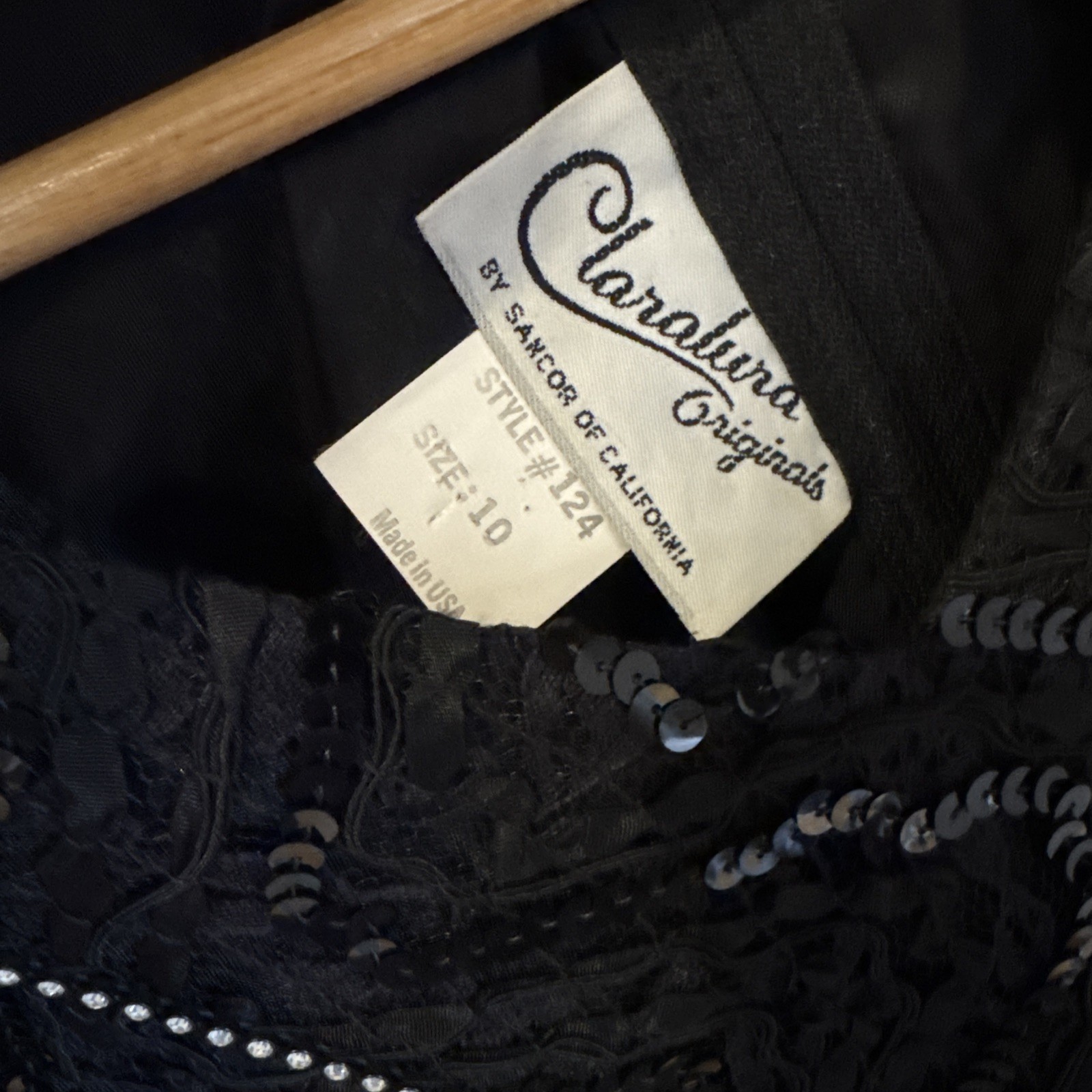 Claralura Originals By Sancor Of California Vintage Cocktail Dress