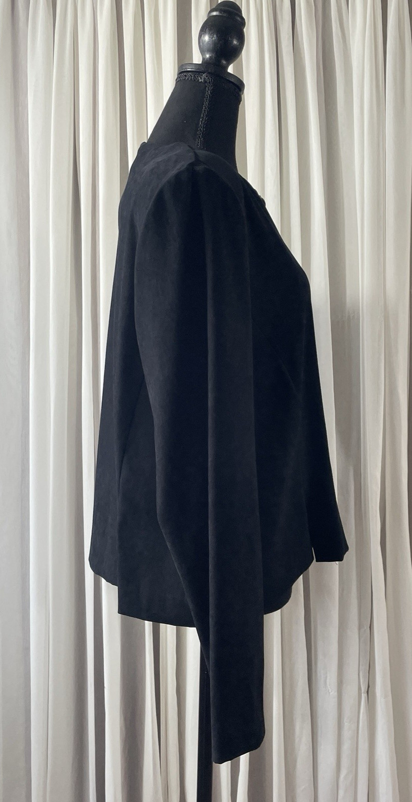 Vintage Black Blazer / Cardigan / Jacket – Womens Size 16