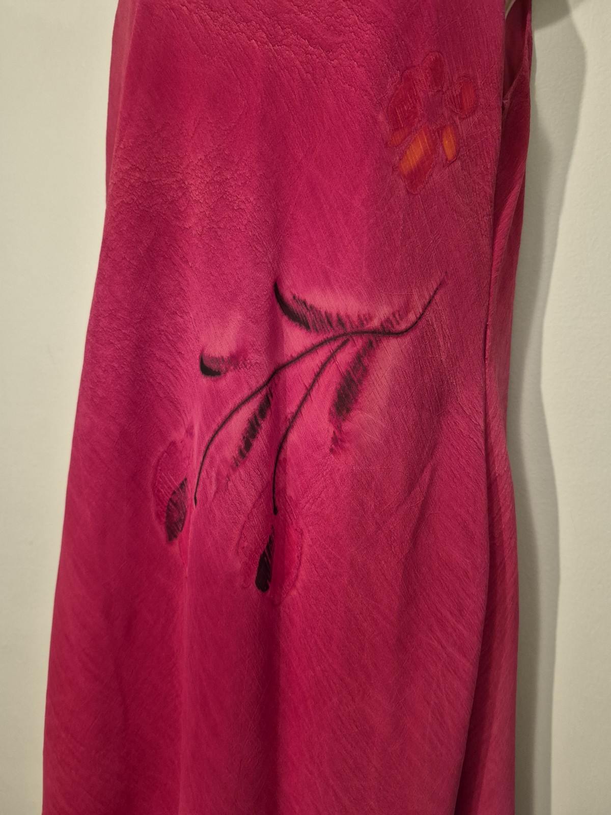 Vintage 90s Jeffery & Dara Dark Pink Shift Lined Dress Women’s Sz 12 Classic…