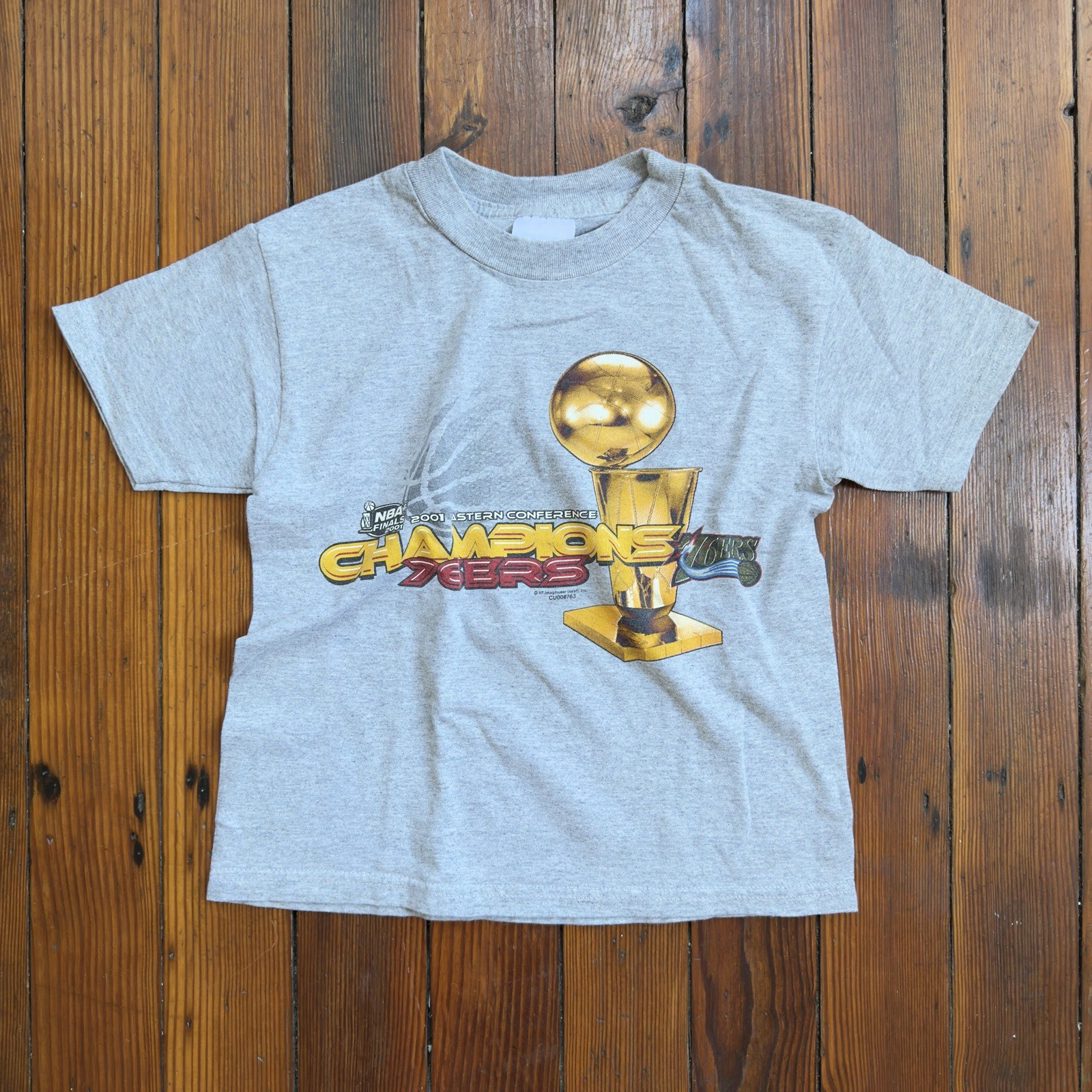 Vintage 2001 76ers NBA Finals Eastern Conference Champions tshirt