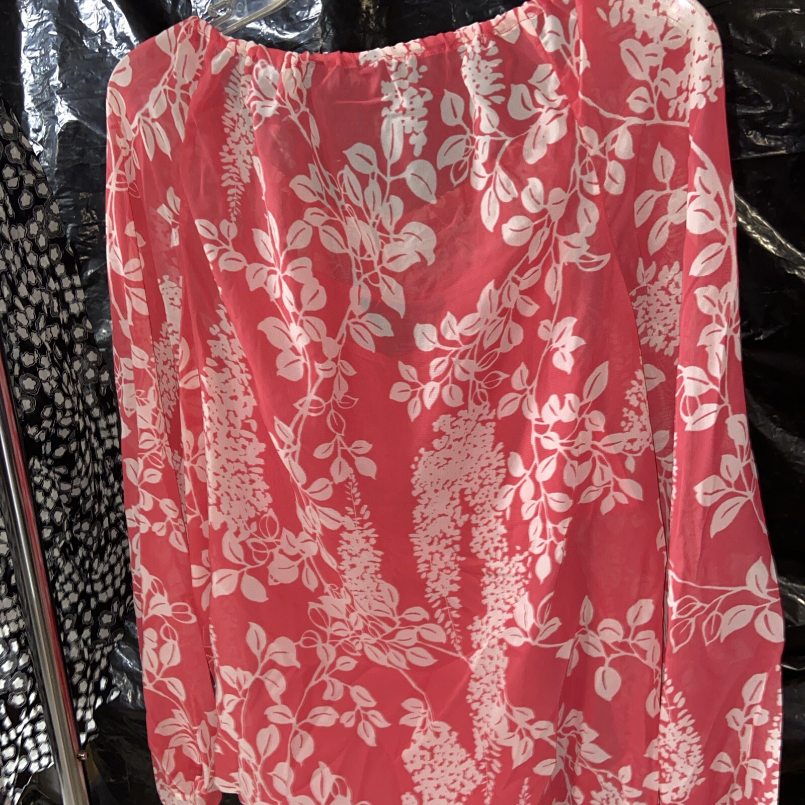 Blouse And Pants Size 16 Pants And XL Blouses Peach And Black 2 Tops 1 Pant