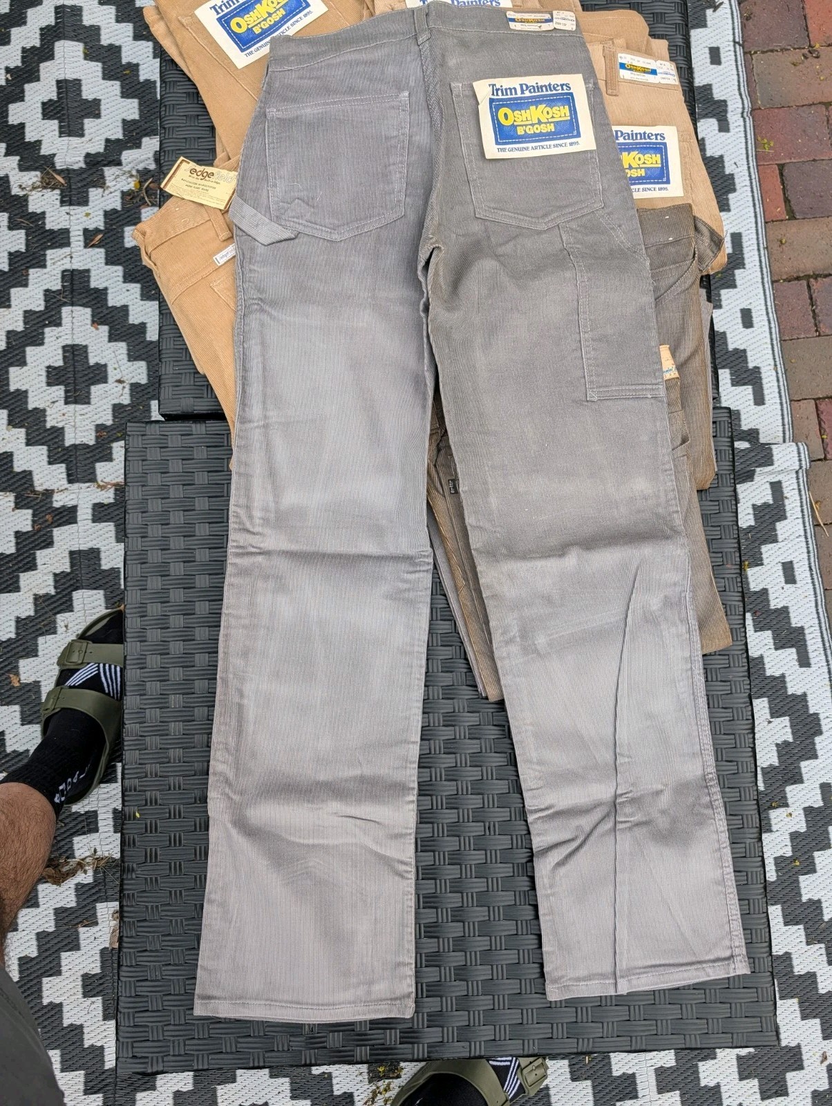Vtg Lot NOS Levi’s Oshkosh Sedgefield Women’s Corduroy Pants USA Wholesale NWT
