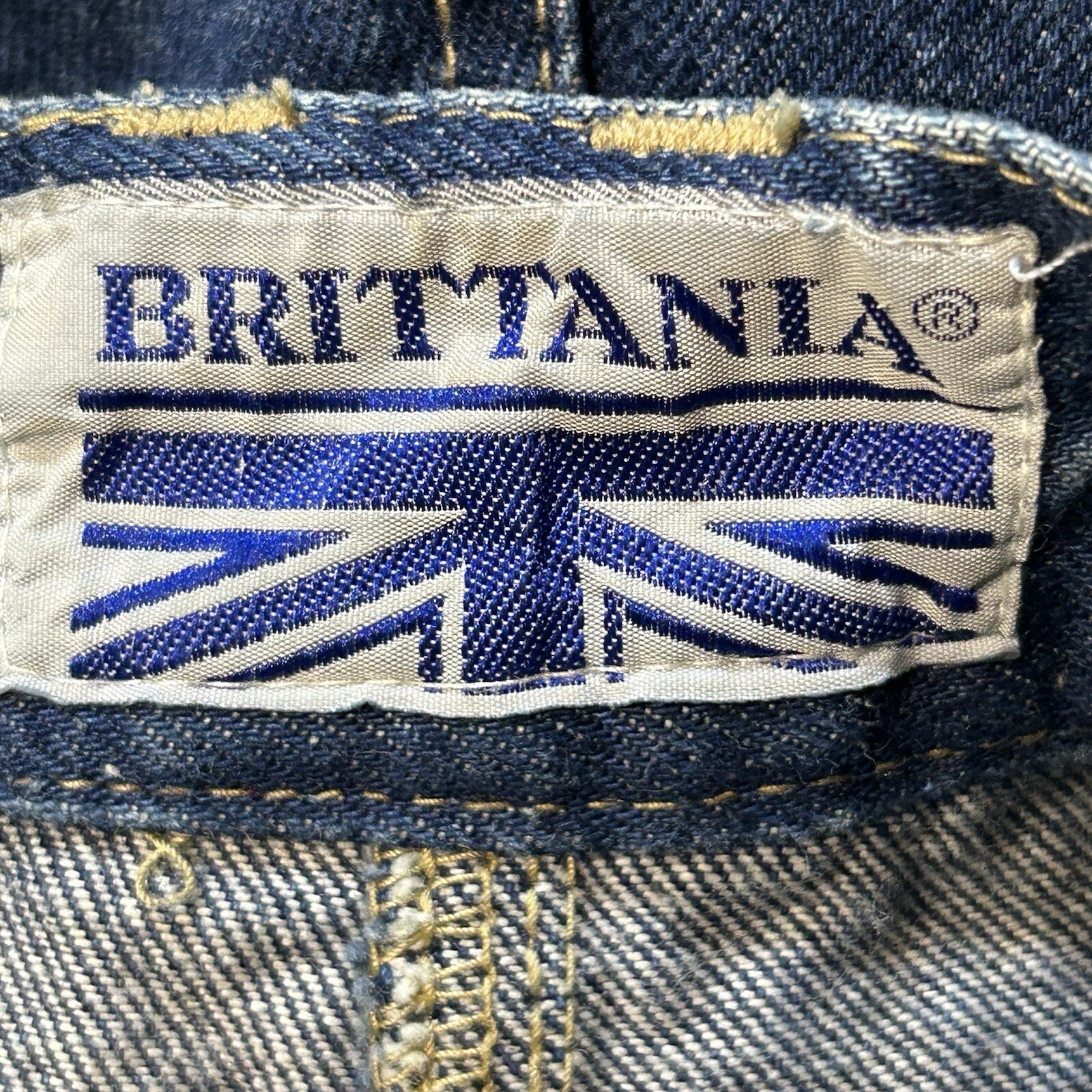 Vintage Brittania Jeans Women’s 33 XL Style 2346-8 Relaxed Thigh Pockets