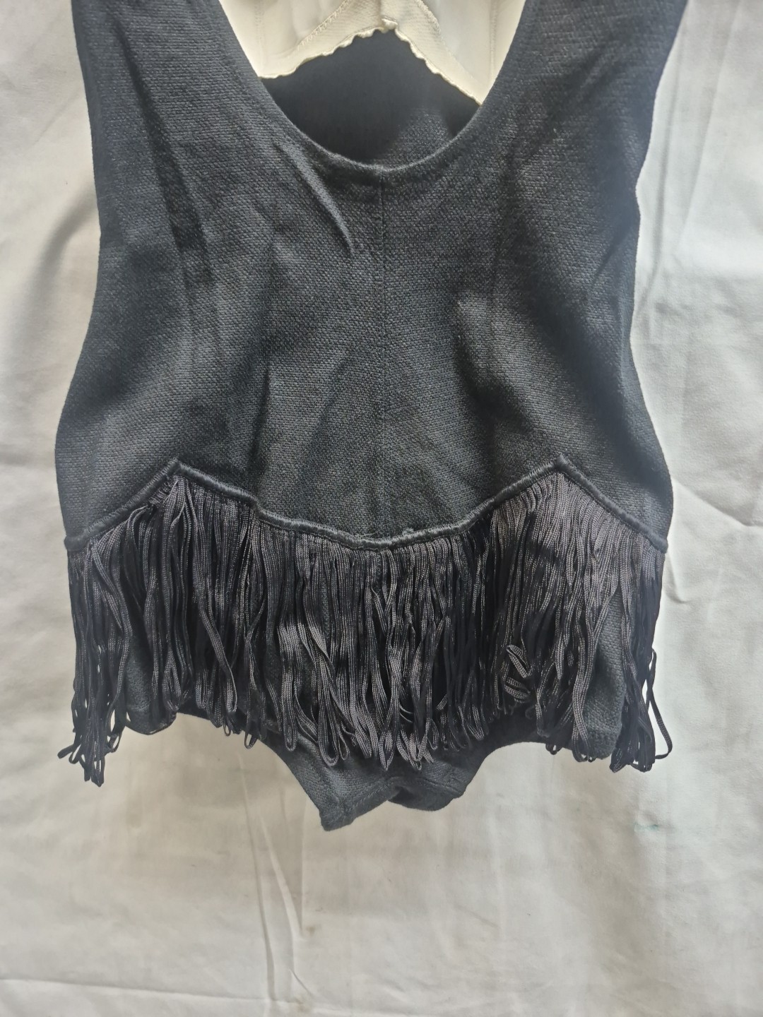 Vintage 50’S Fringe DEWEESE DESIGN SWIMSUIT 10/32 Rockabilly