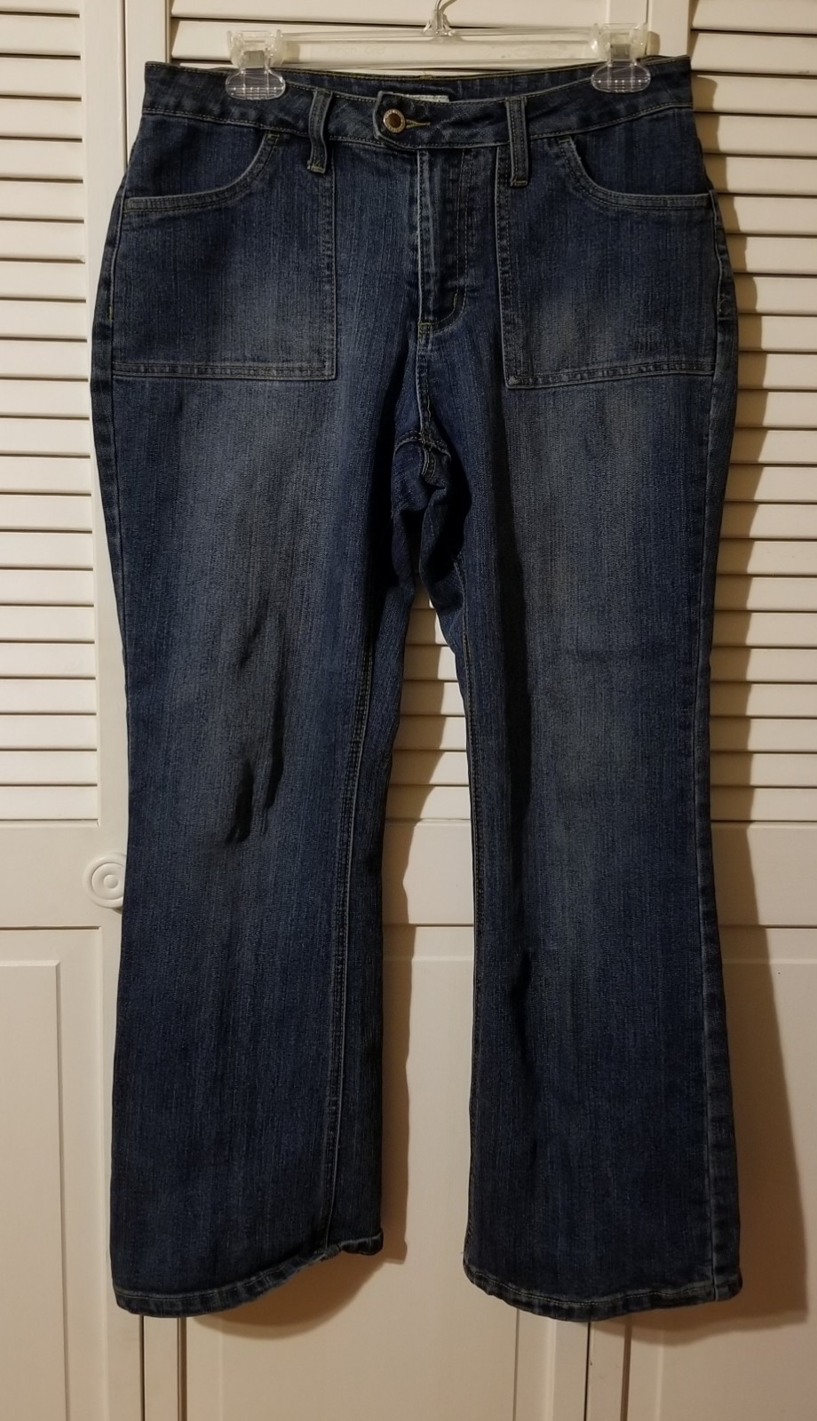 Vintage 90’s Duckhead Size 10P Blue Jeans Denim Pants Dark Wash Cotton Spandex